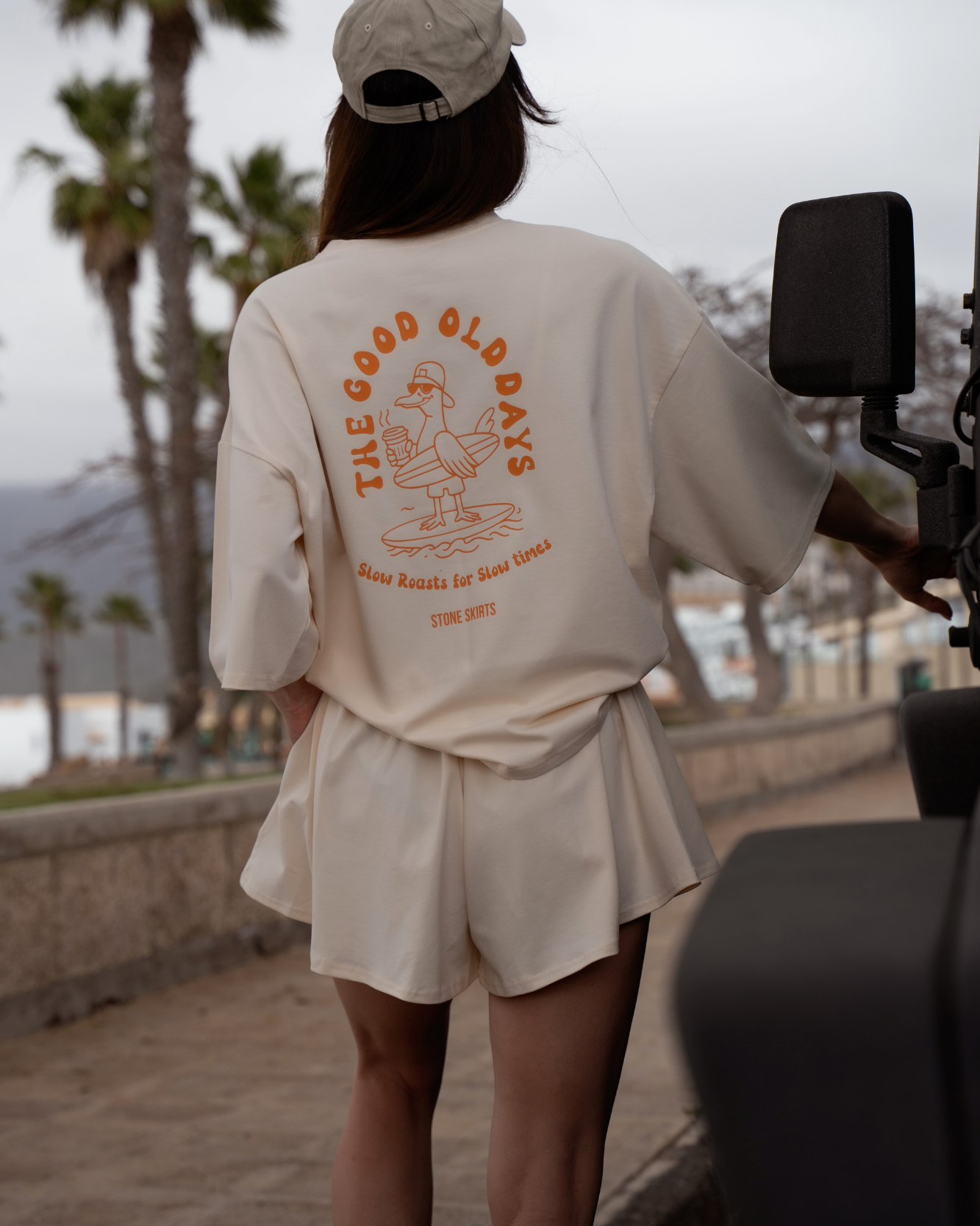 T-Shirt The Good Old Days Coconut