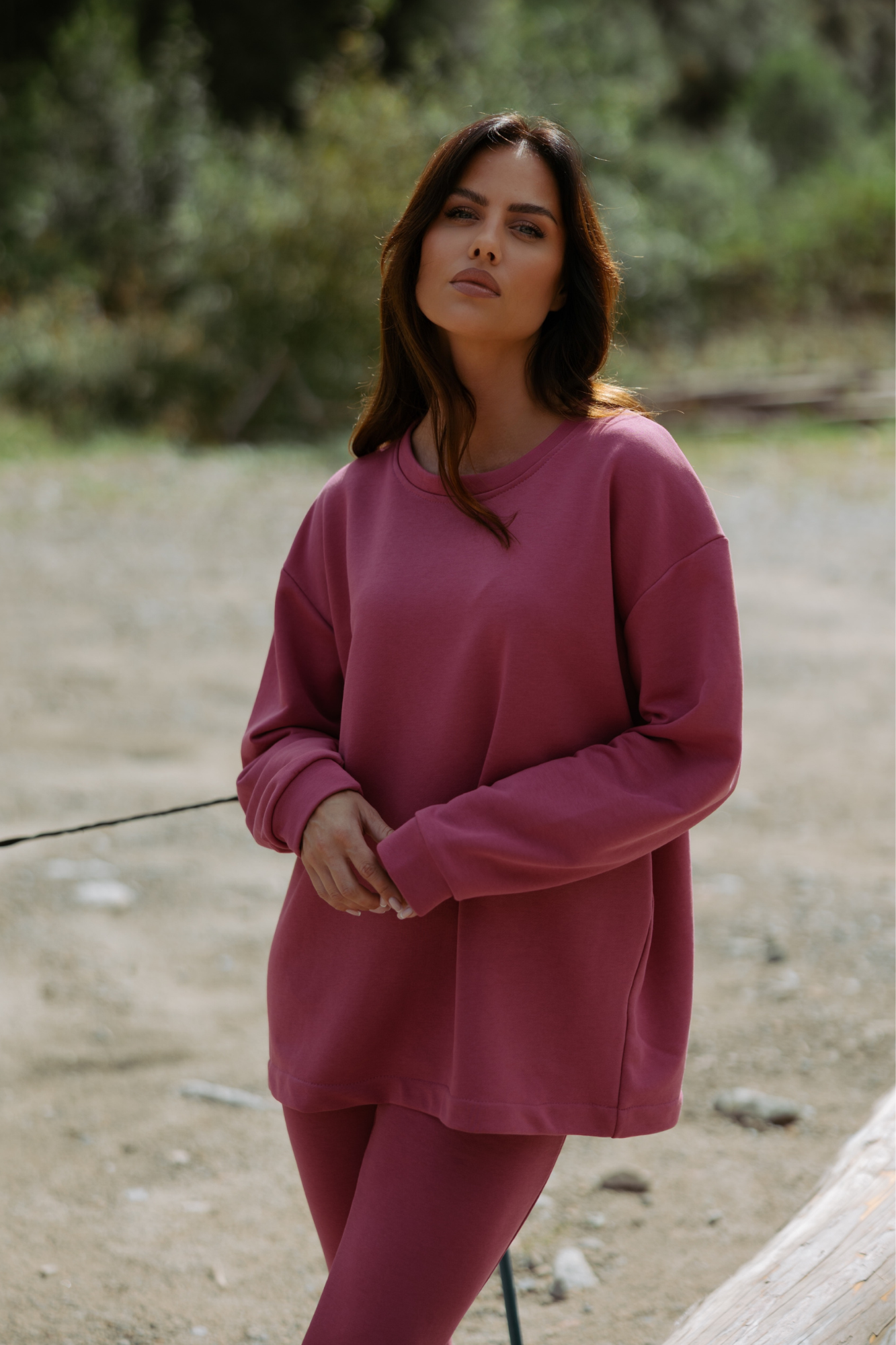 Komplet dresowy Valetta Retro Pink