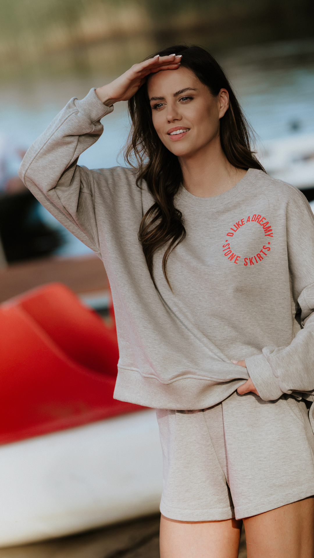 Komplet dresowy CORNELIA Grey (short)