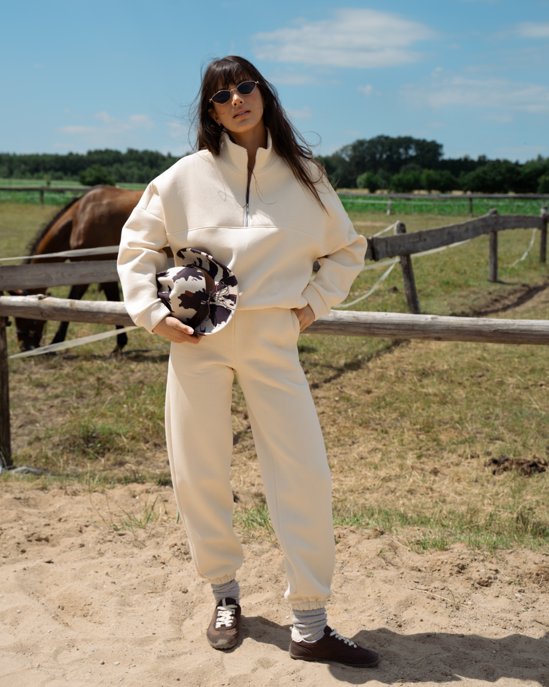 Komplet Amina Creamy Texas