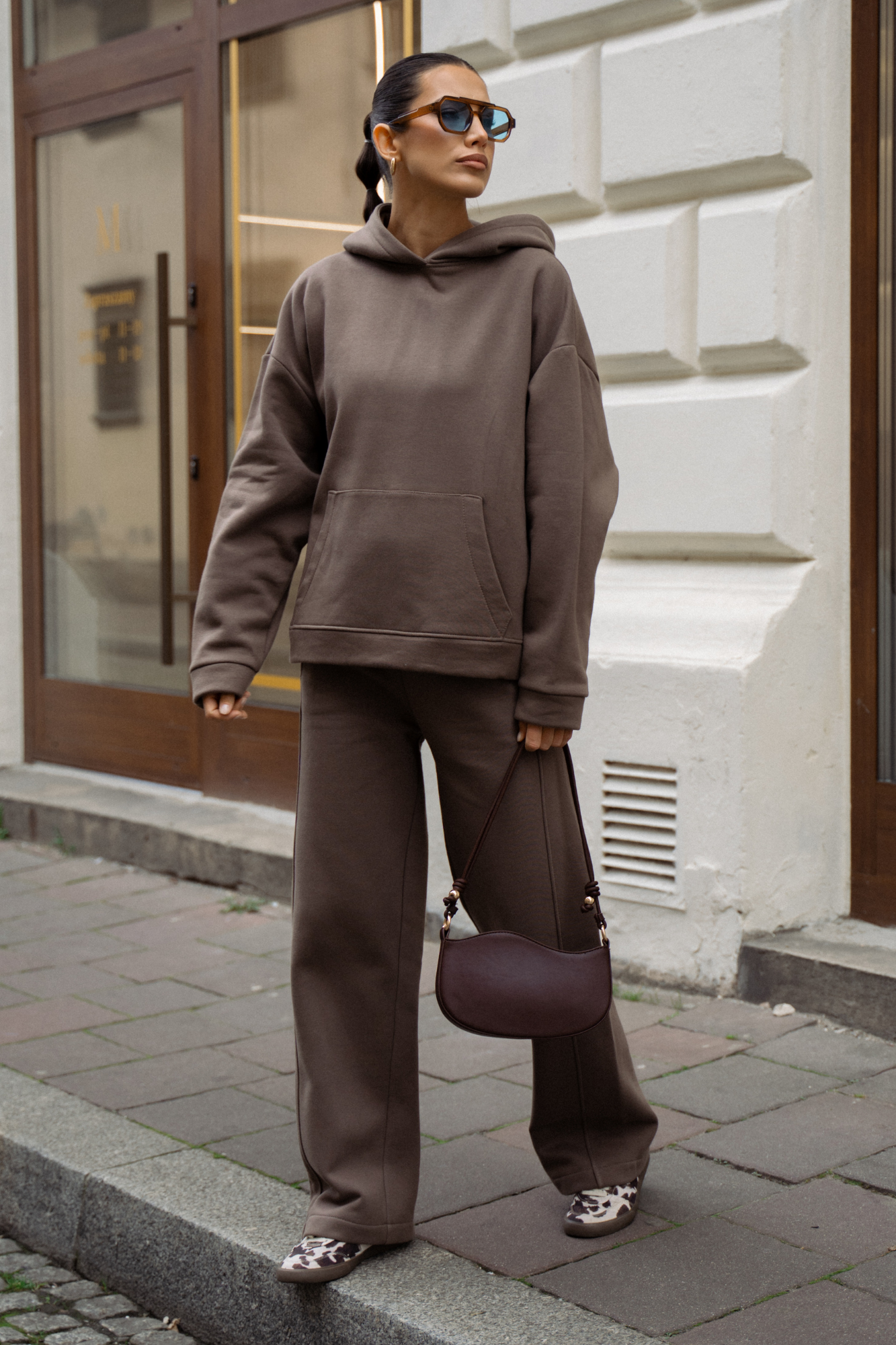 Komplet dresowy Broadway Brown Premium
