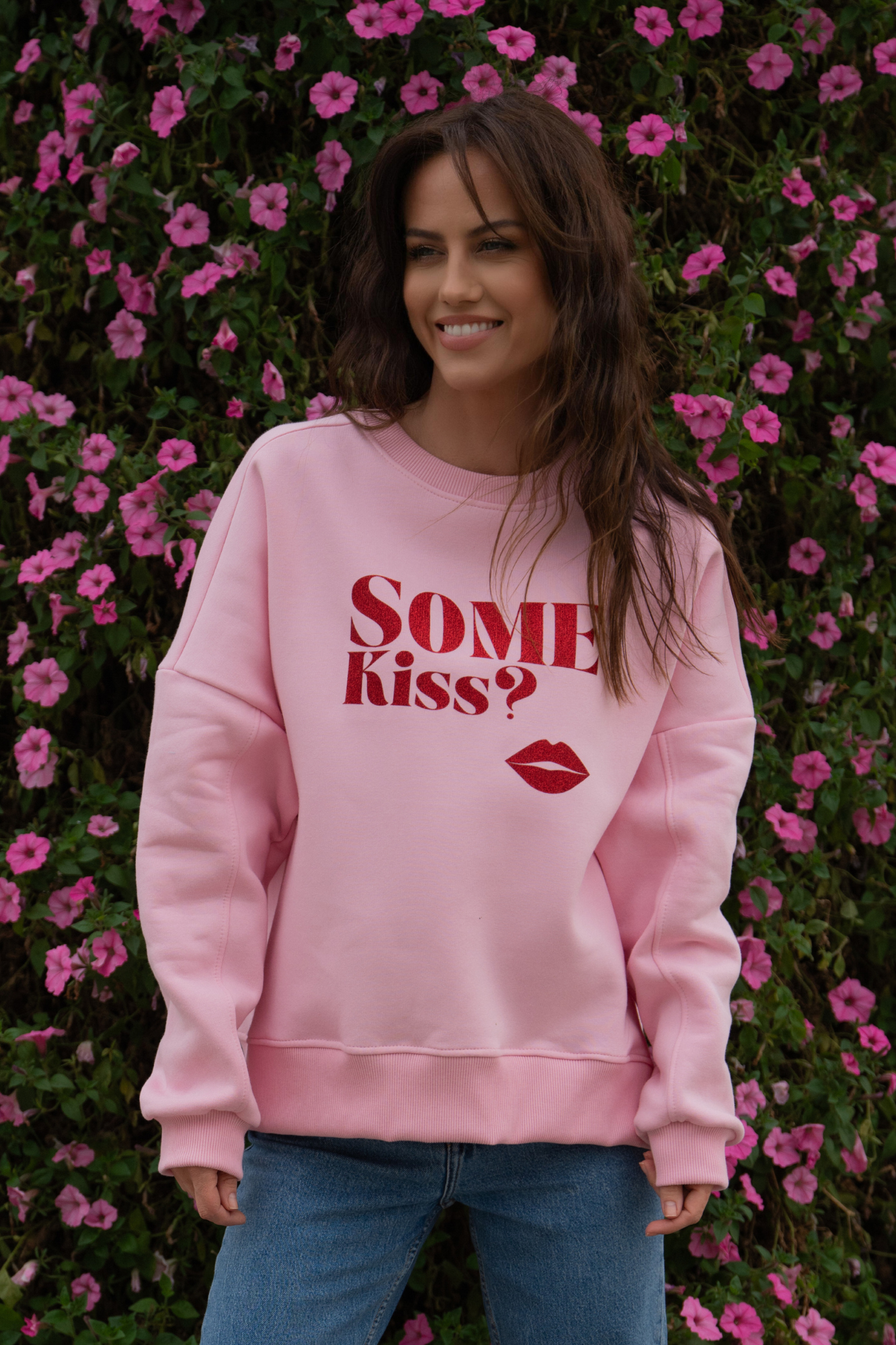 Cornelia KISS Pink - bluza dresowa