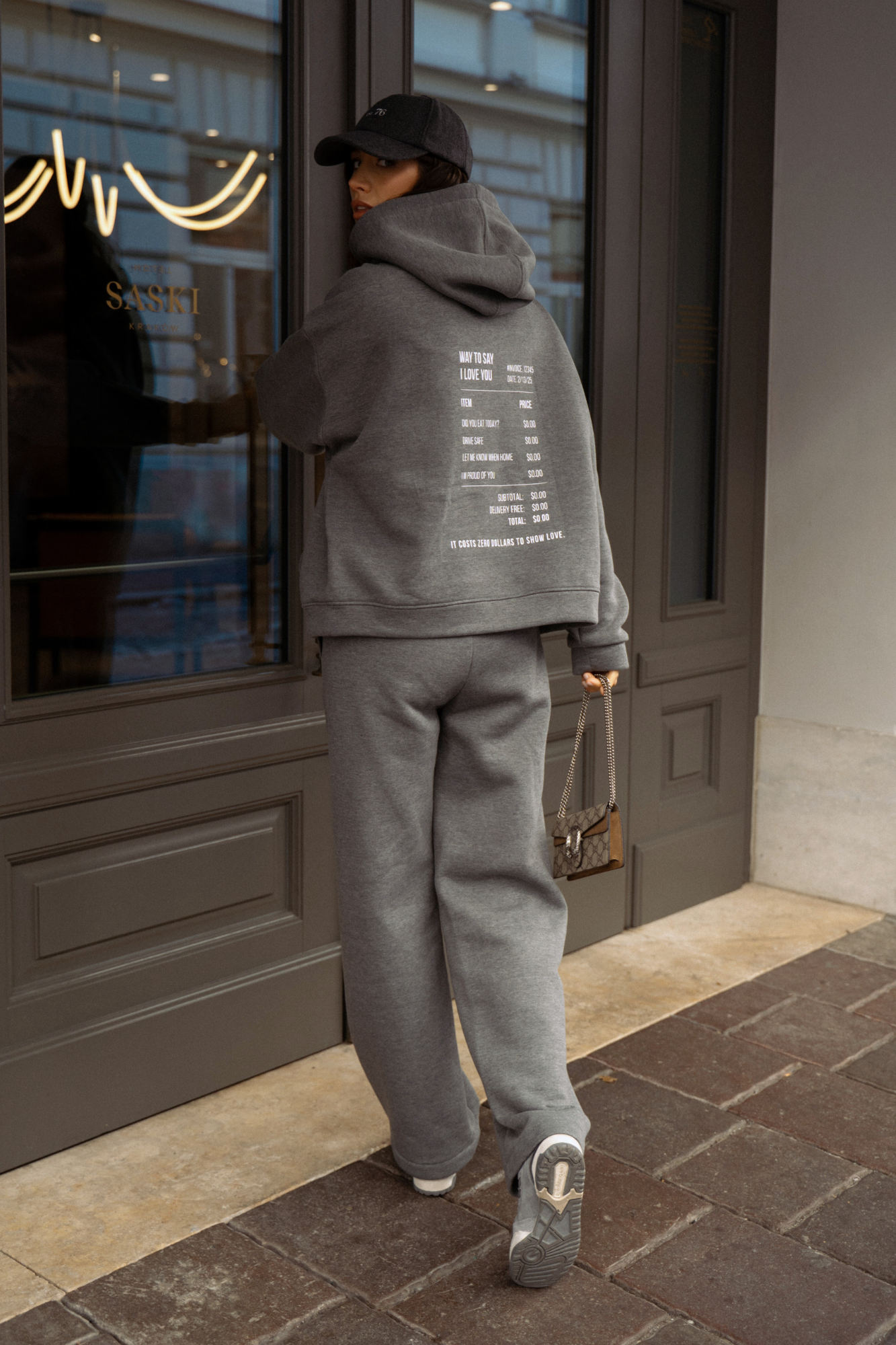 Broadway Dark Grey komplet dresowy Premium