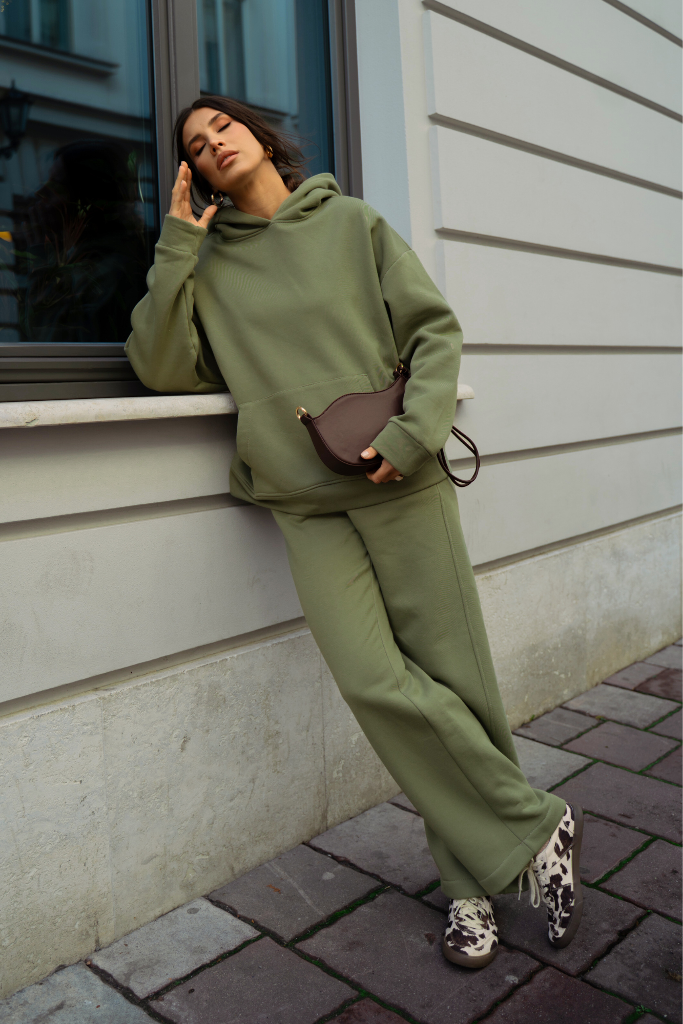 Broadway Olive komplet dresowy Premium