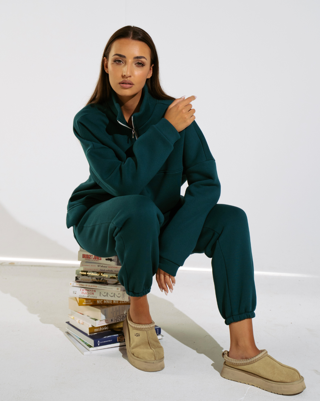 KOMPLET DRESOWY AMINA EMERALD