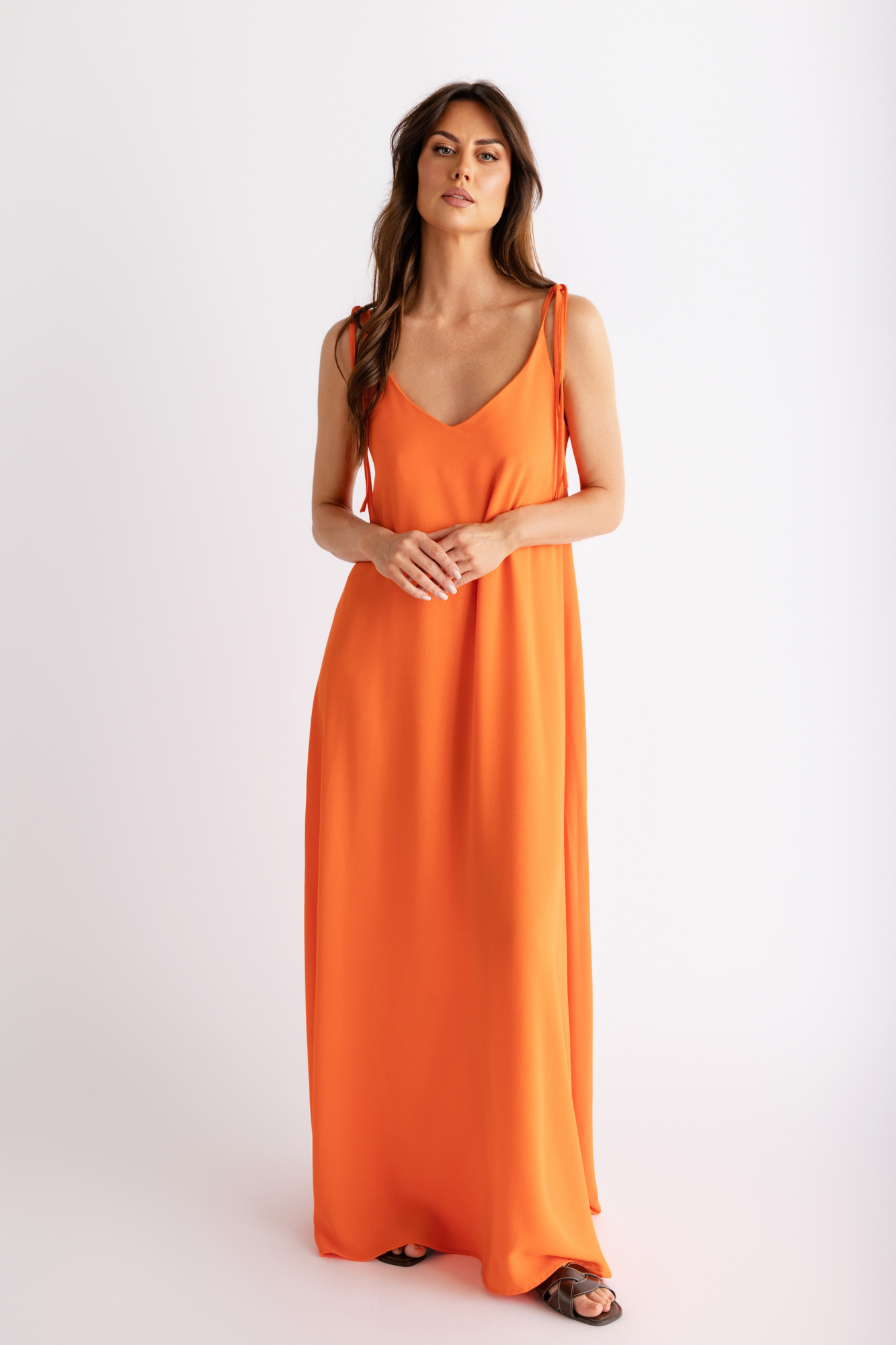 Sukienka Marina Pomarańczowa