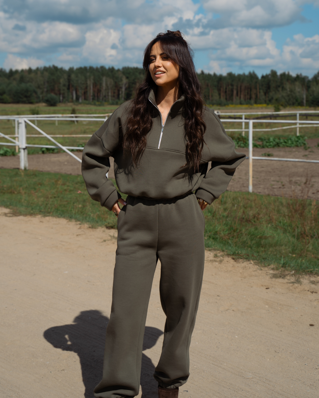 Komplet Aria Khaki Texas