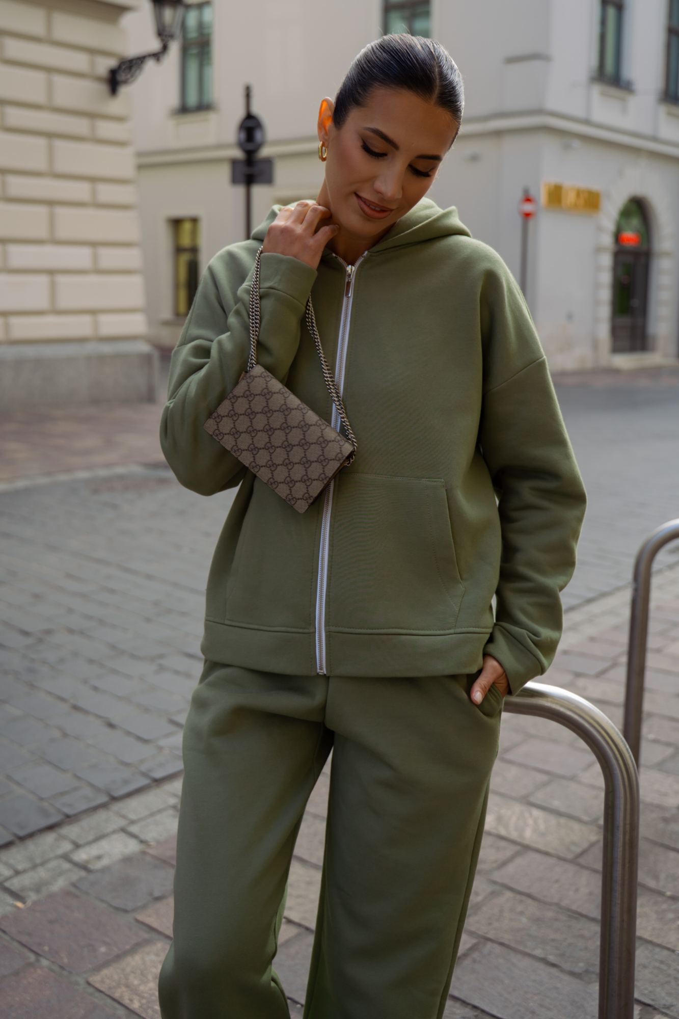 Williamburg Olive komplet dresowy Premium