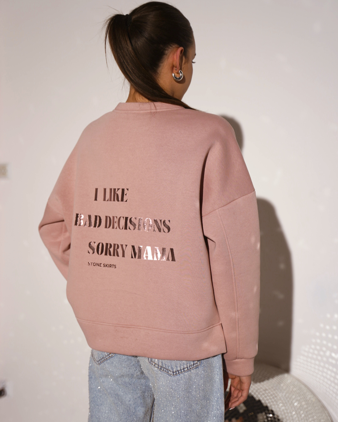 BLUZA LOUD QUIET BLUSH