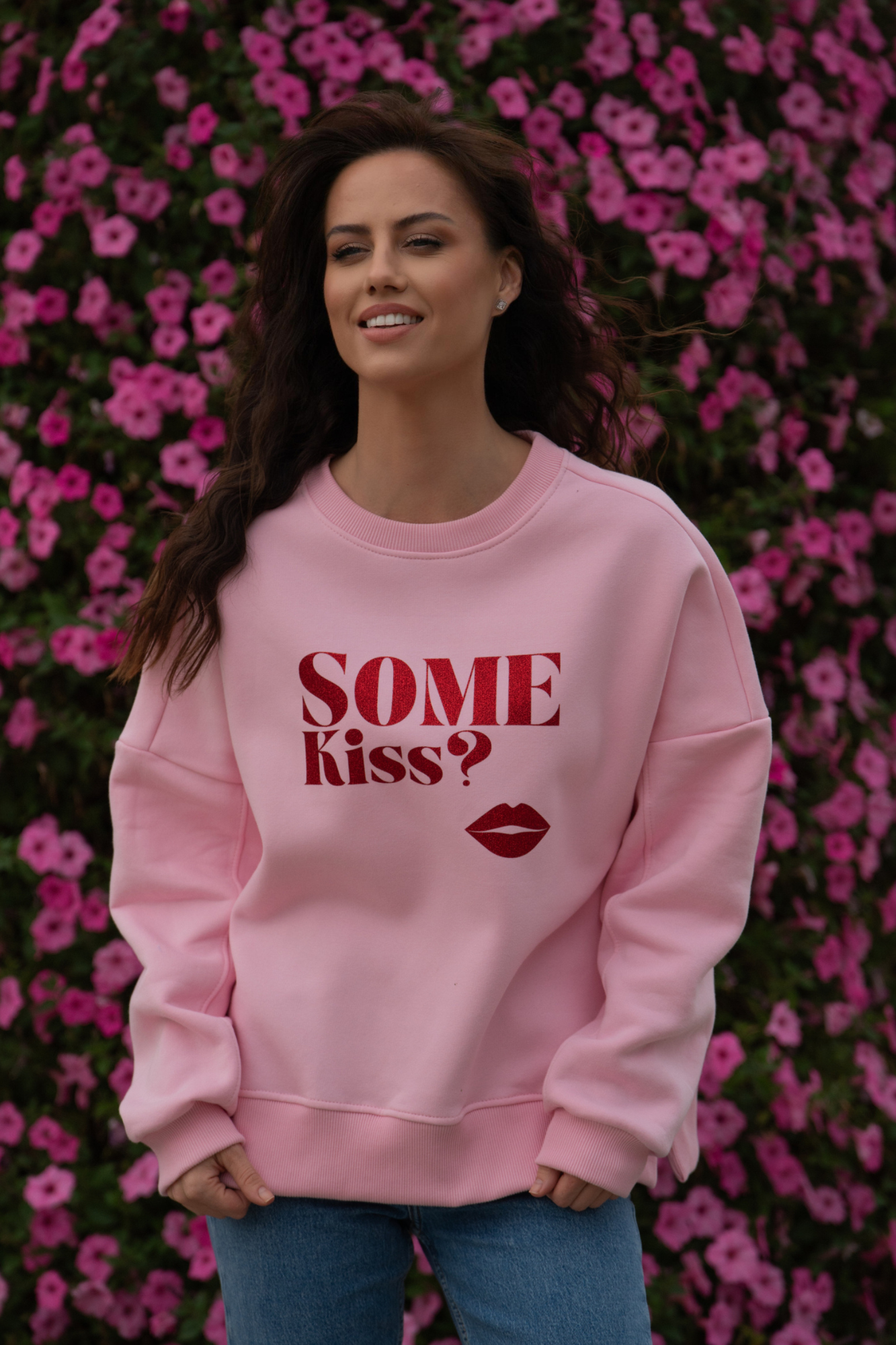 Cornelia KISS Pink - bluza dresowa