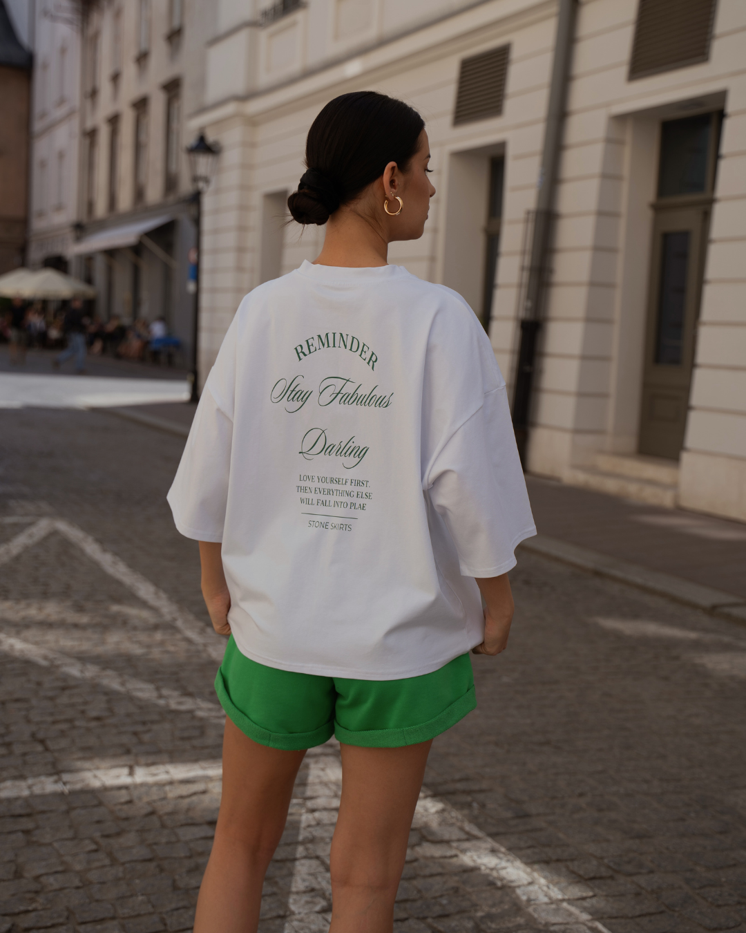 T-Shirt Stay Fabulous Green