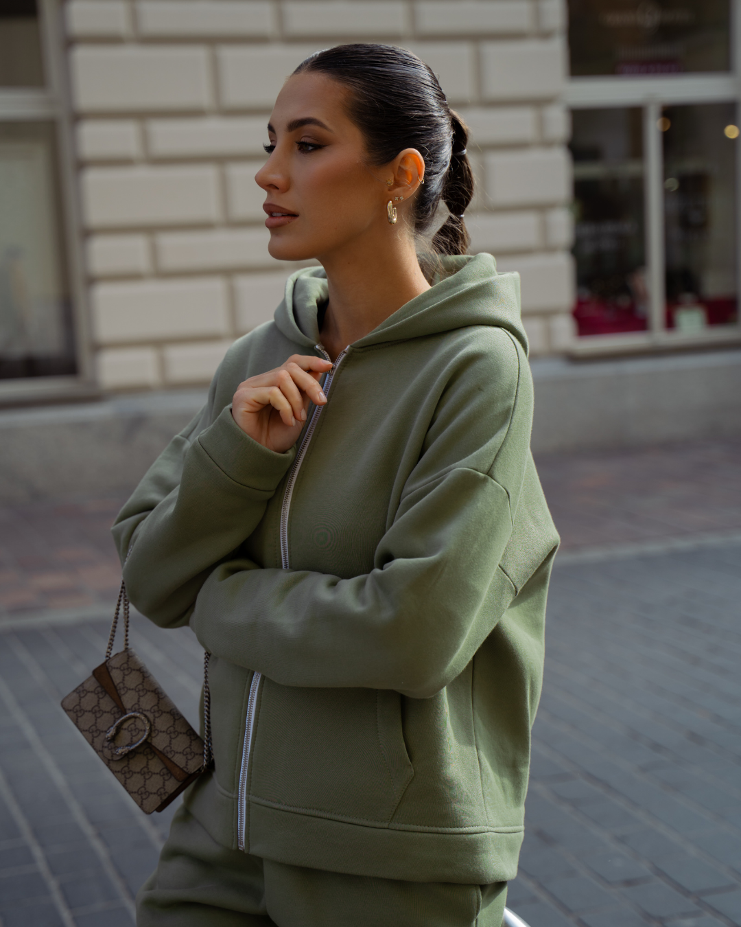Williamburg Olive komplet dresowy Premium