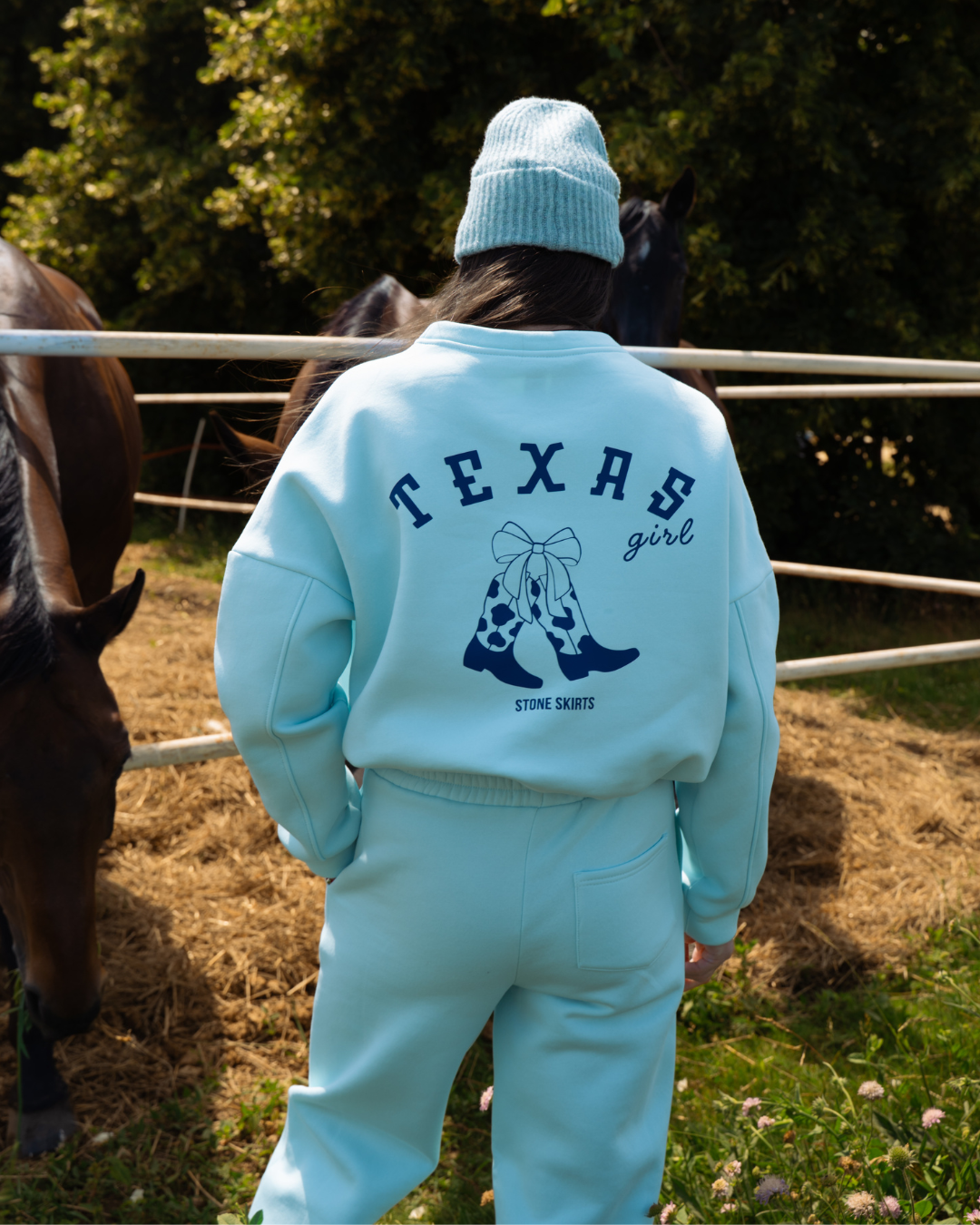 Komplet Anna Baby Blue Texas AP