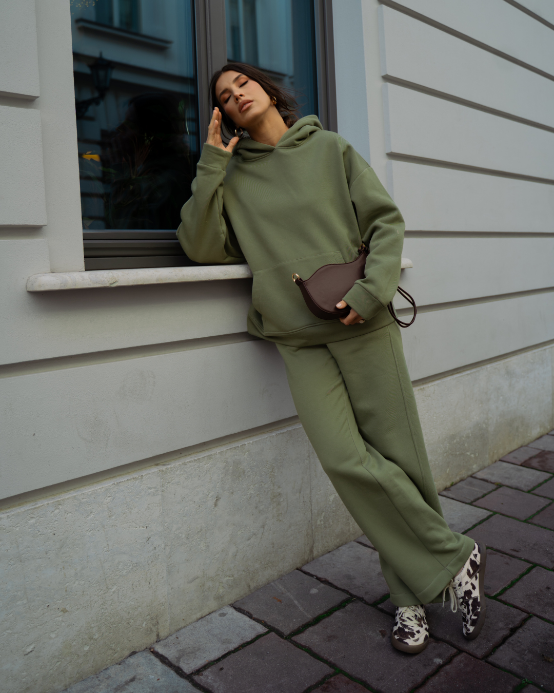 Broadway Olive komplet dresowy Premium