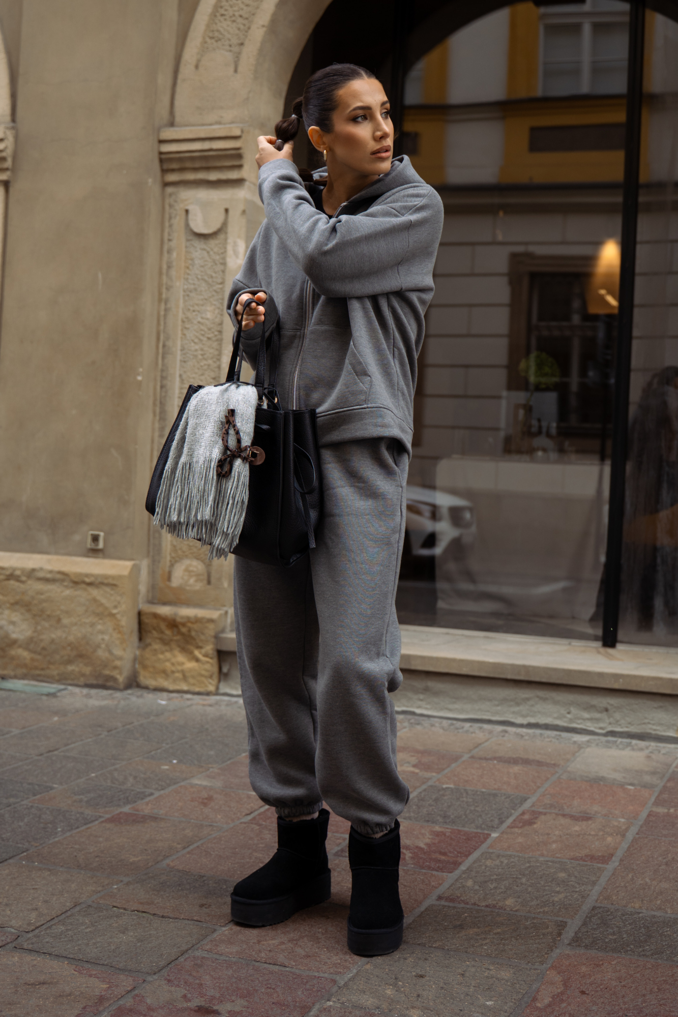 Williamburg Dark Grey komplet dresowy Premium