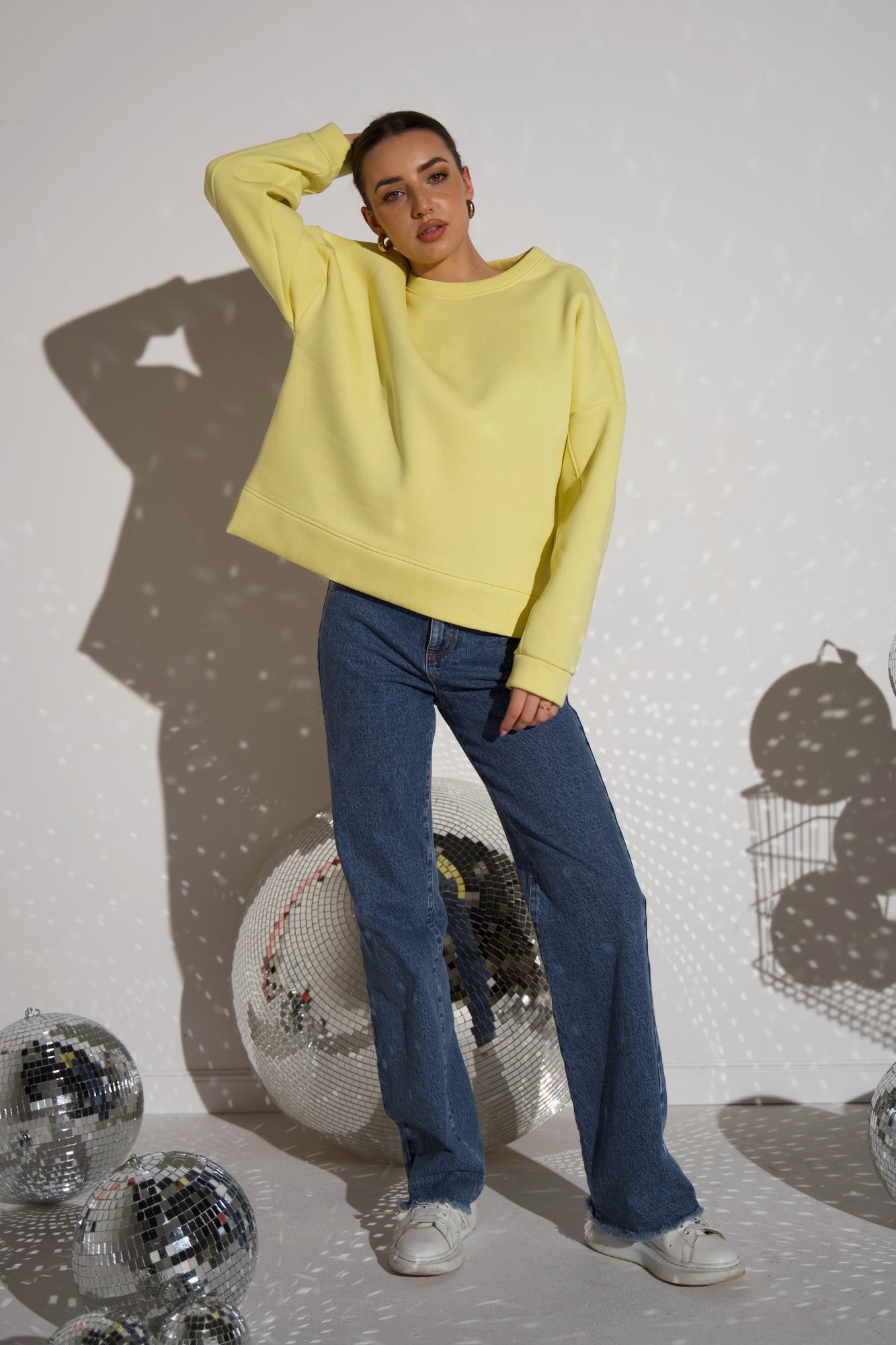 BLUZA LOUD QUIET YELLOW