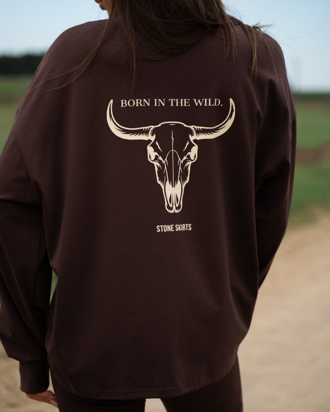 LONGSLEEVE BROWN TEXAS AP
