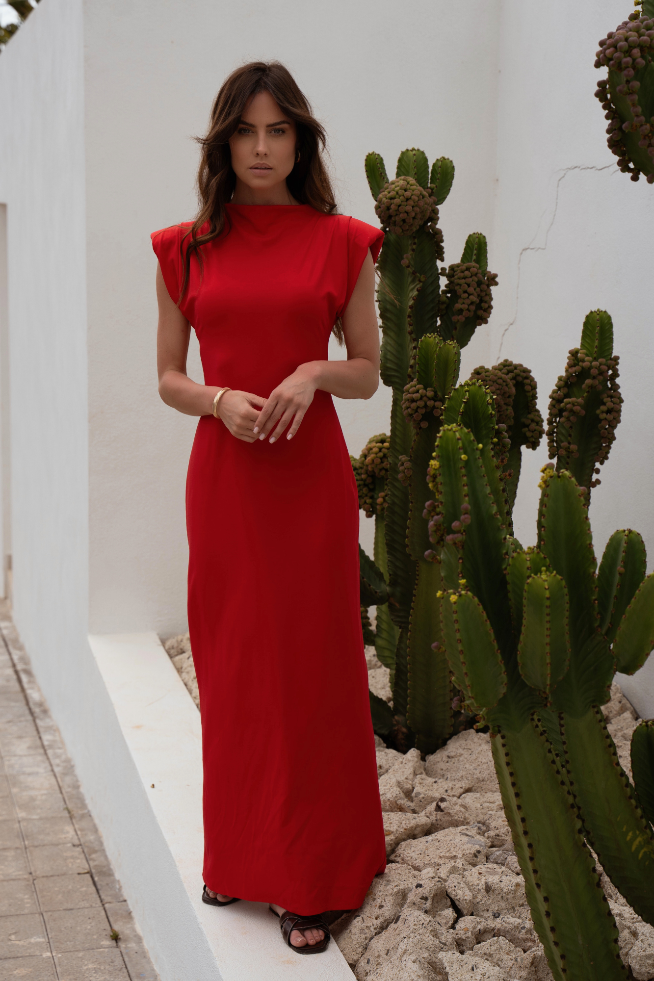 Sukienka Jennifer Czerwona