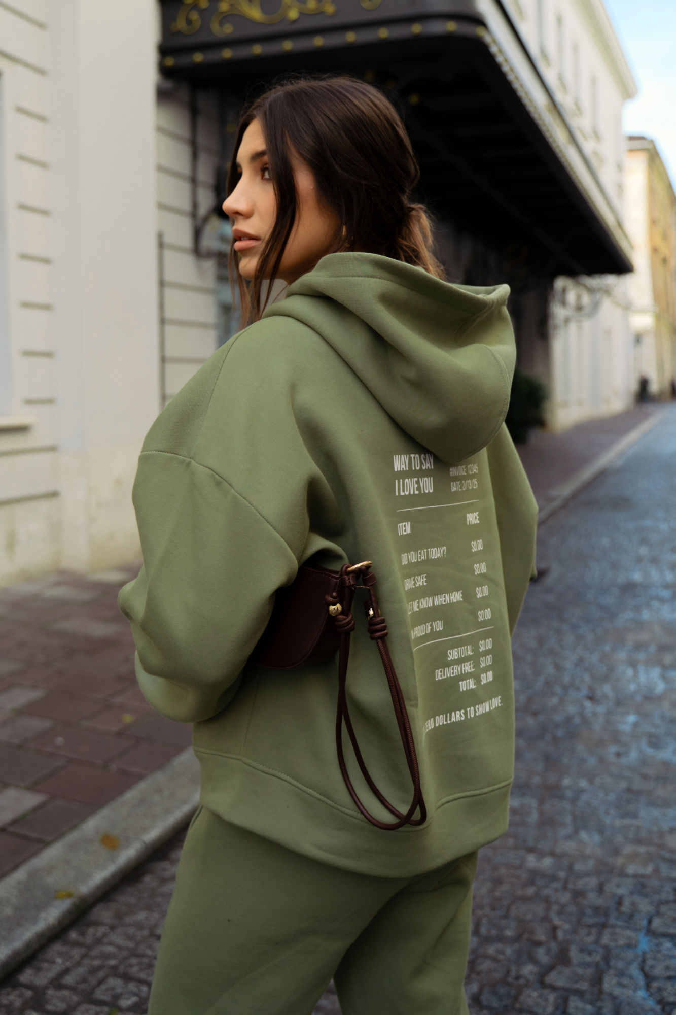 Broadway Olive komplet dresowy Premium