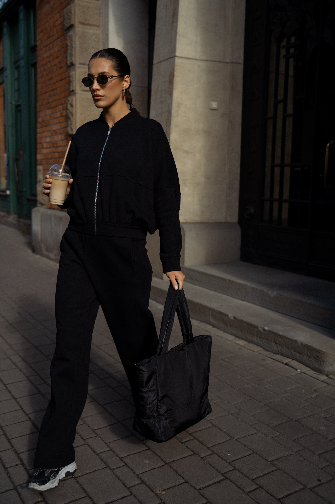 Madison Black komplet dresowy Premium