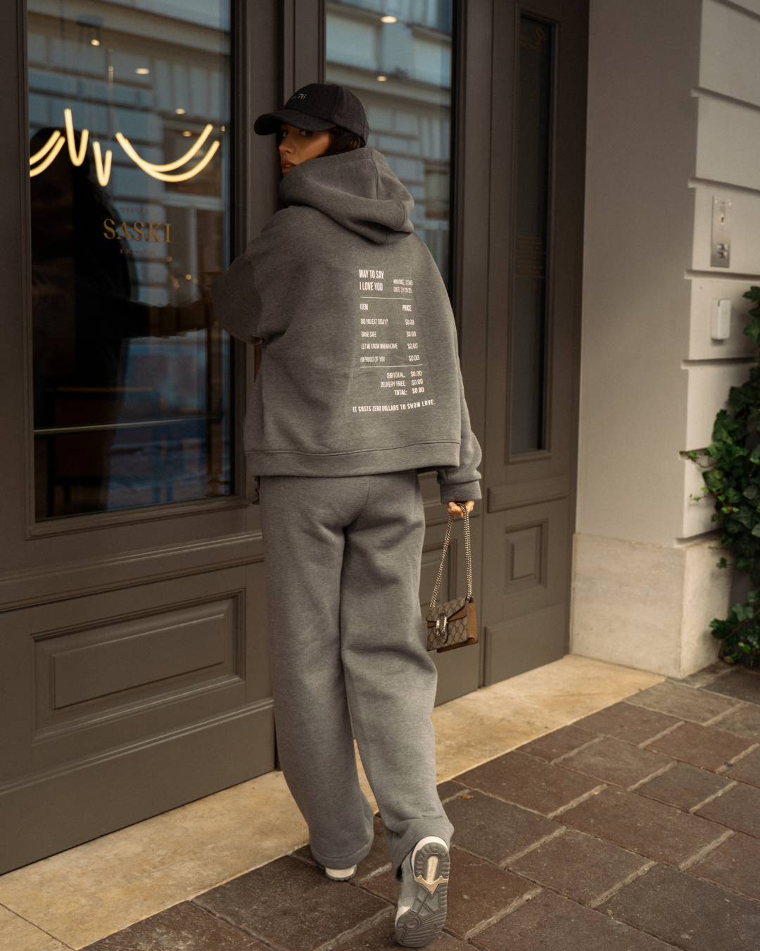 Broadway Dark Grey komplet dresowy Premium