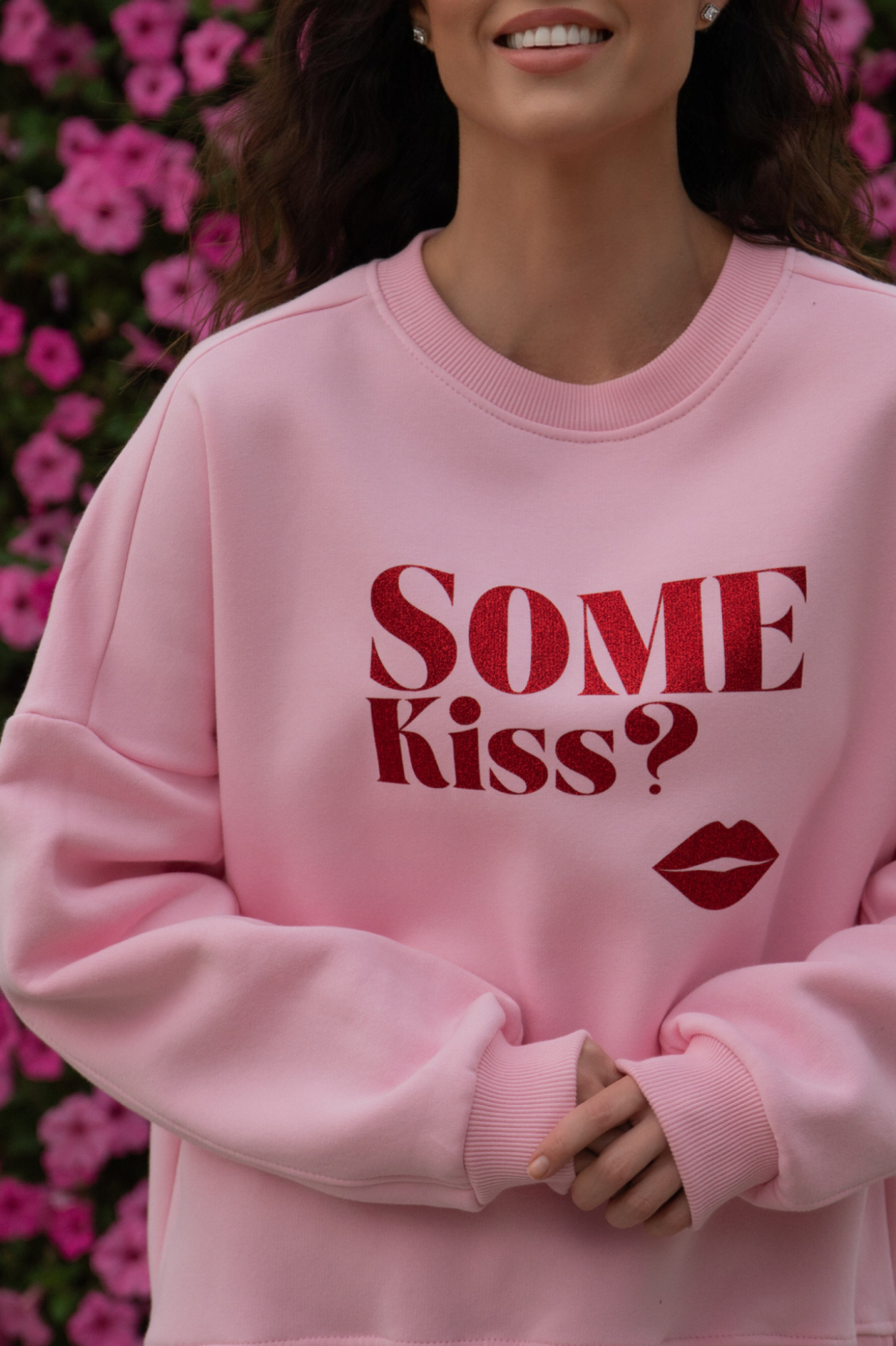 Cornelia KISS Pink - bluza dresowa