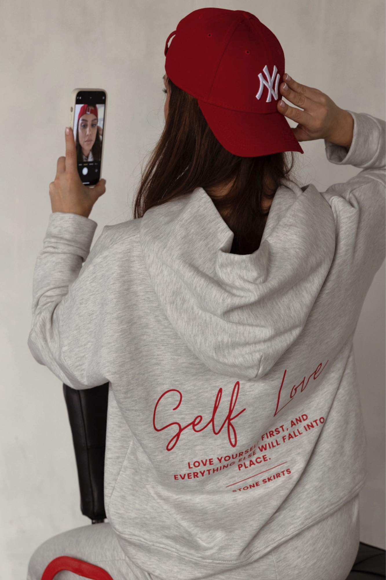 Bluza dresowa Lisa Melanż