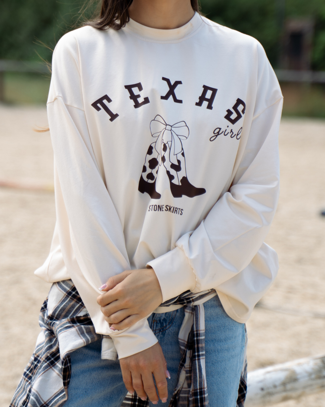Long Sleeve Creamy TEXAS AP