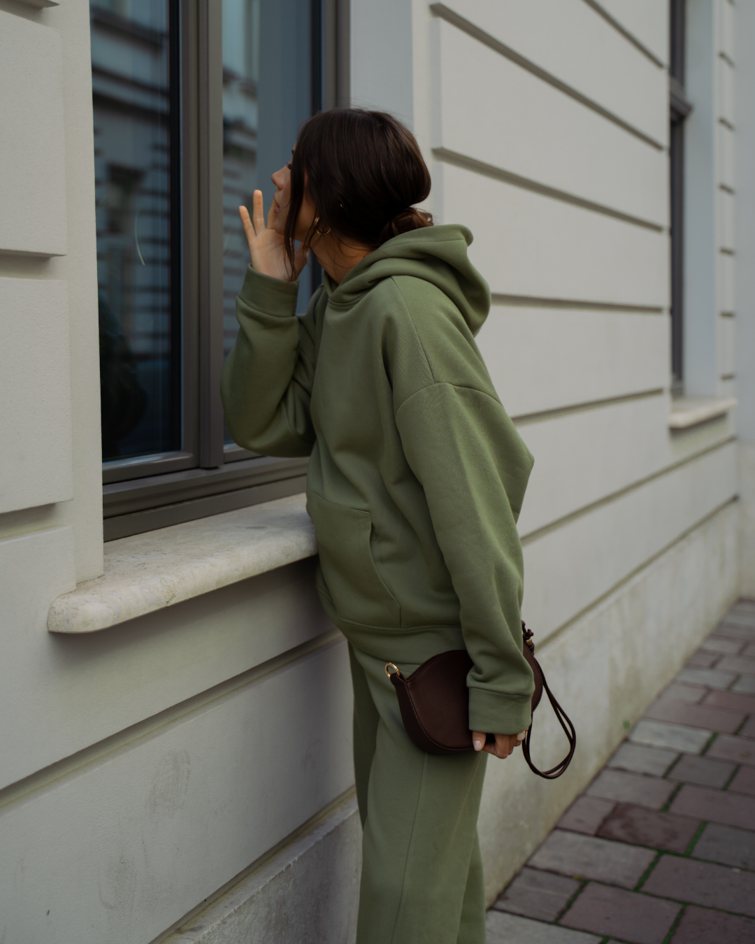 Broadway Olive komplet dresowy Premium