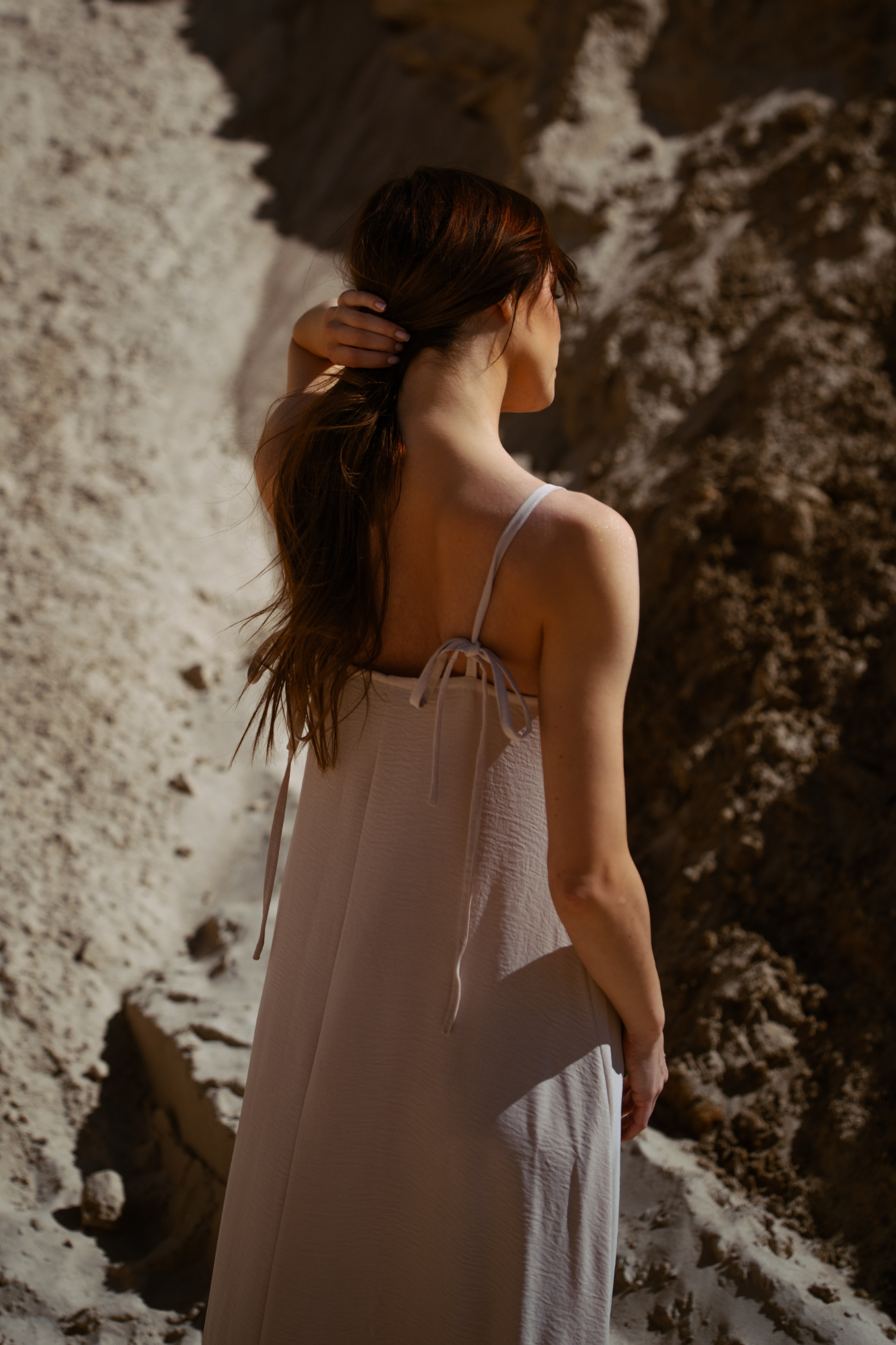 Sukienka Marina Krem