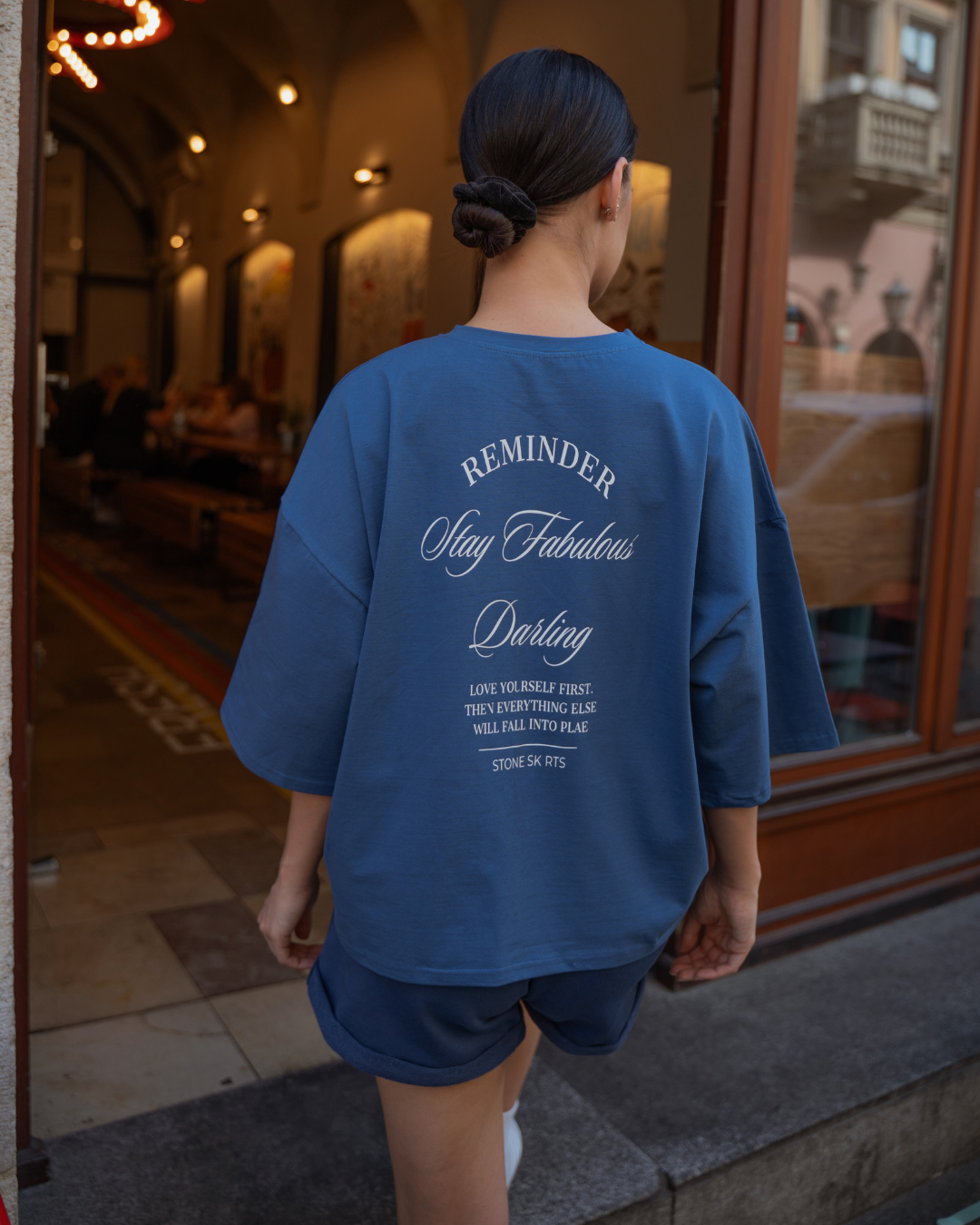 T-Shirt Stay Fabulous Indigo