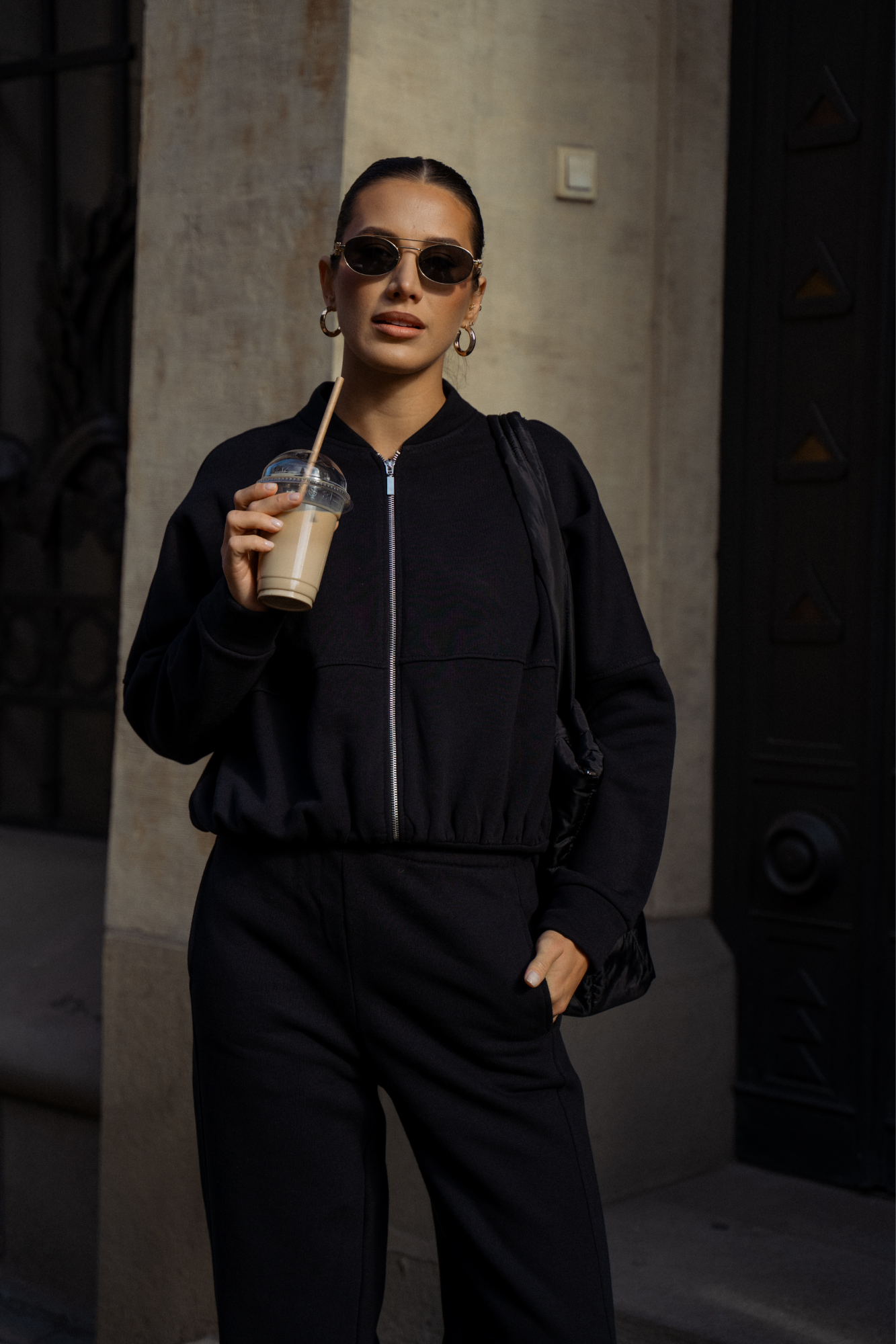 Madison Black komplet dresowy Premium