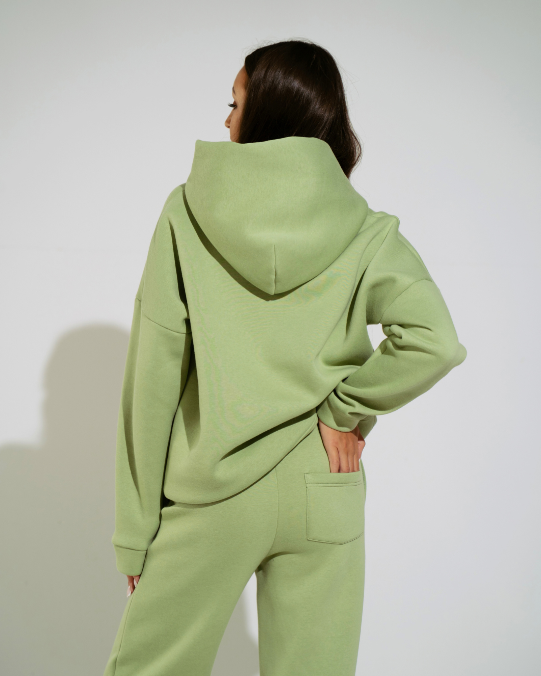 KOMPLET DRESOWY LISA PISTACHIO