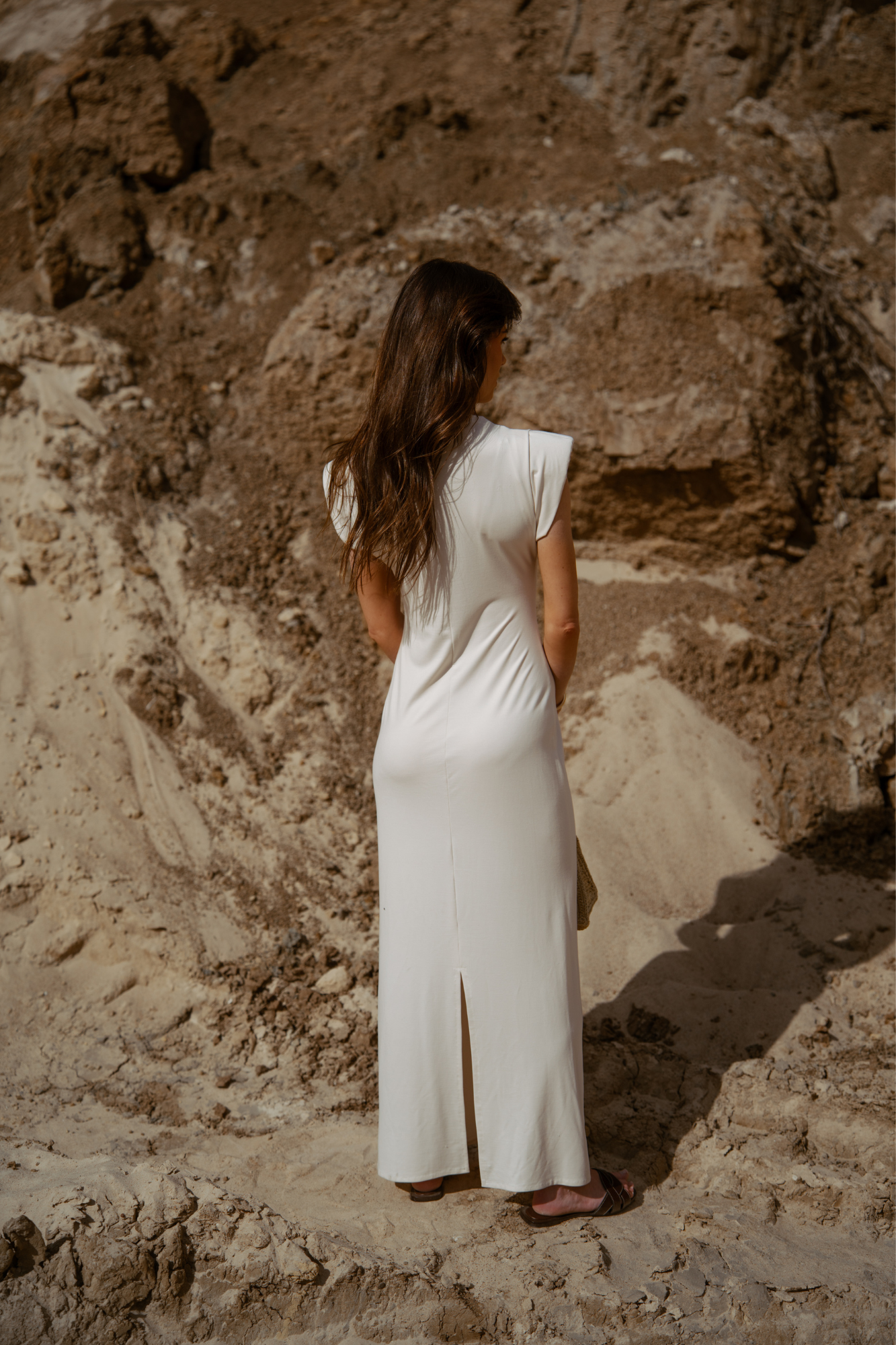 Sukienka Jennifer Mleczna Biel