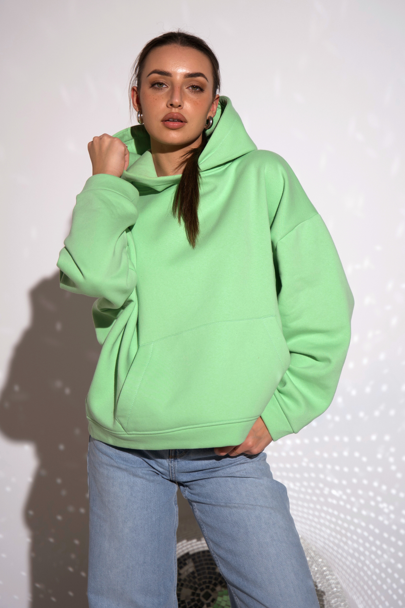 Bluza Loud Quiet Zielona Pastel