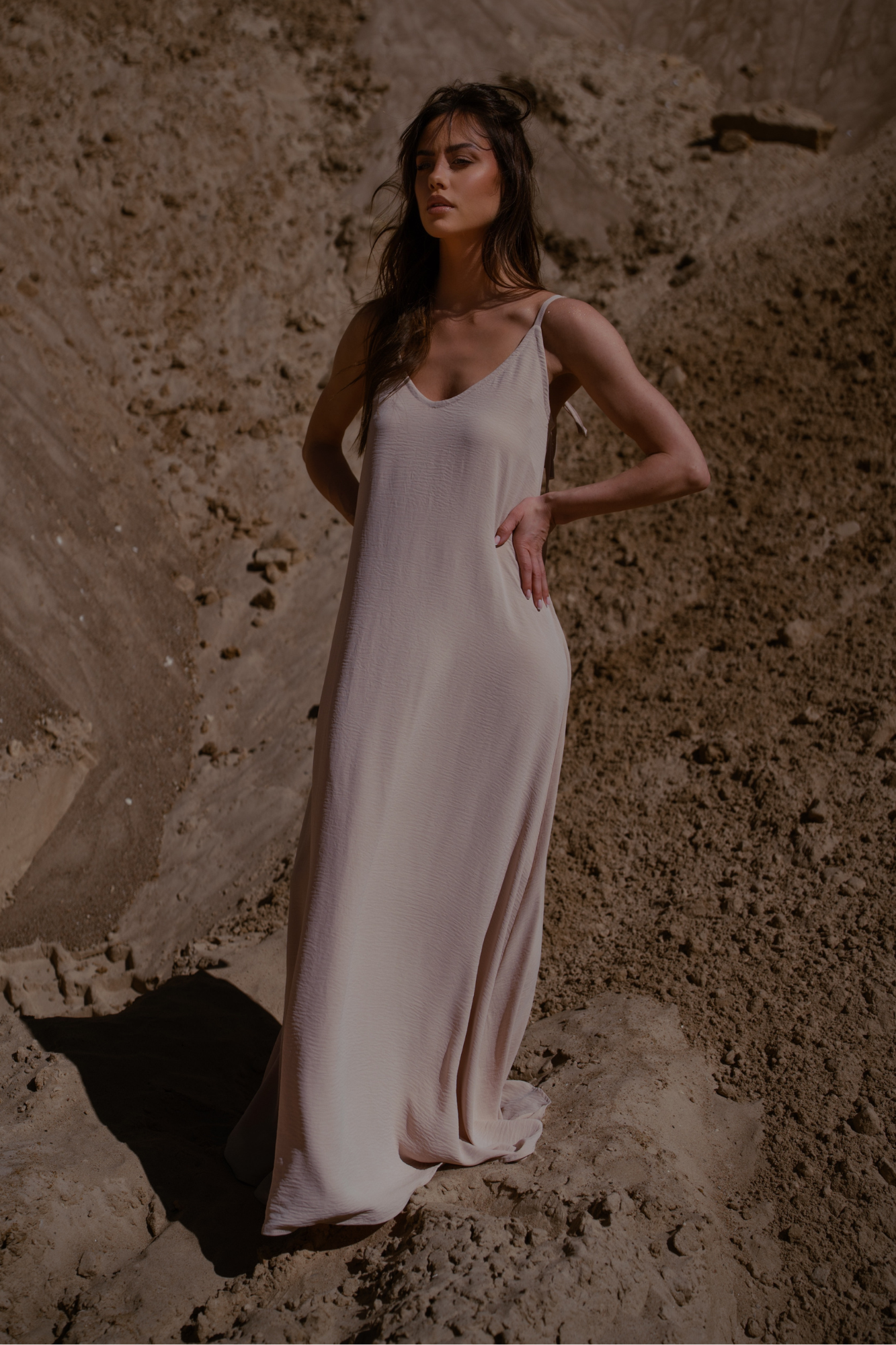 Sukienka Marina Krem