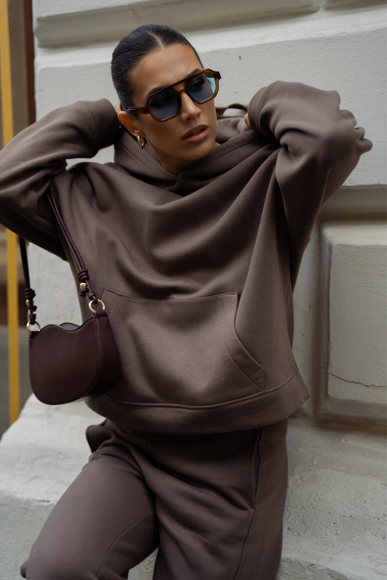 Broadway Brown komplet dresowy Premium