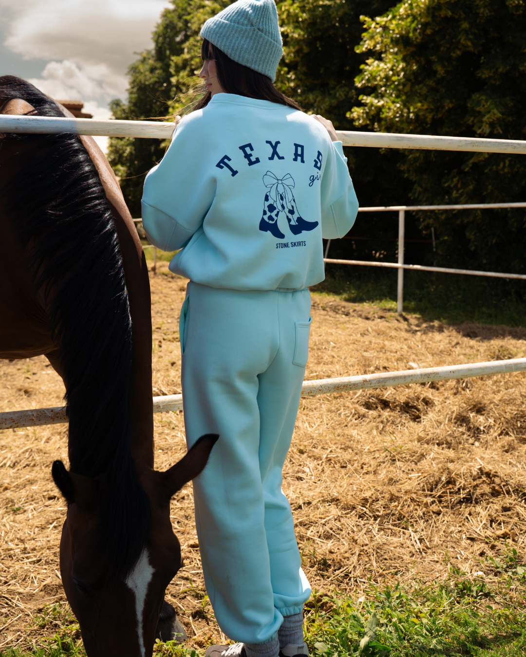 Komplet Anna Baby Blue Texas AP