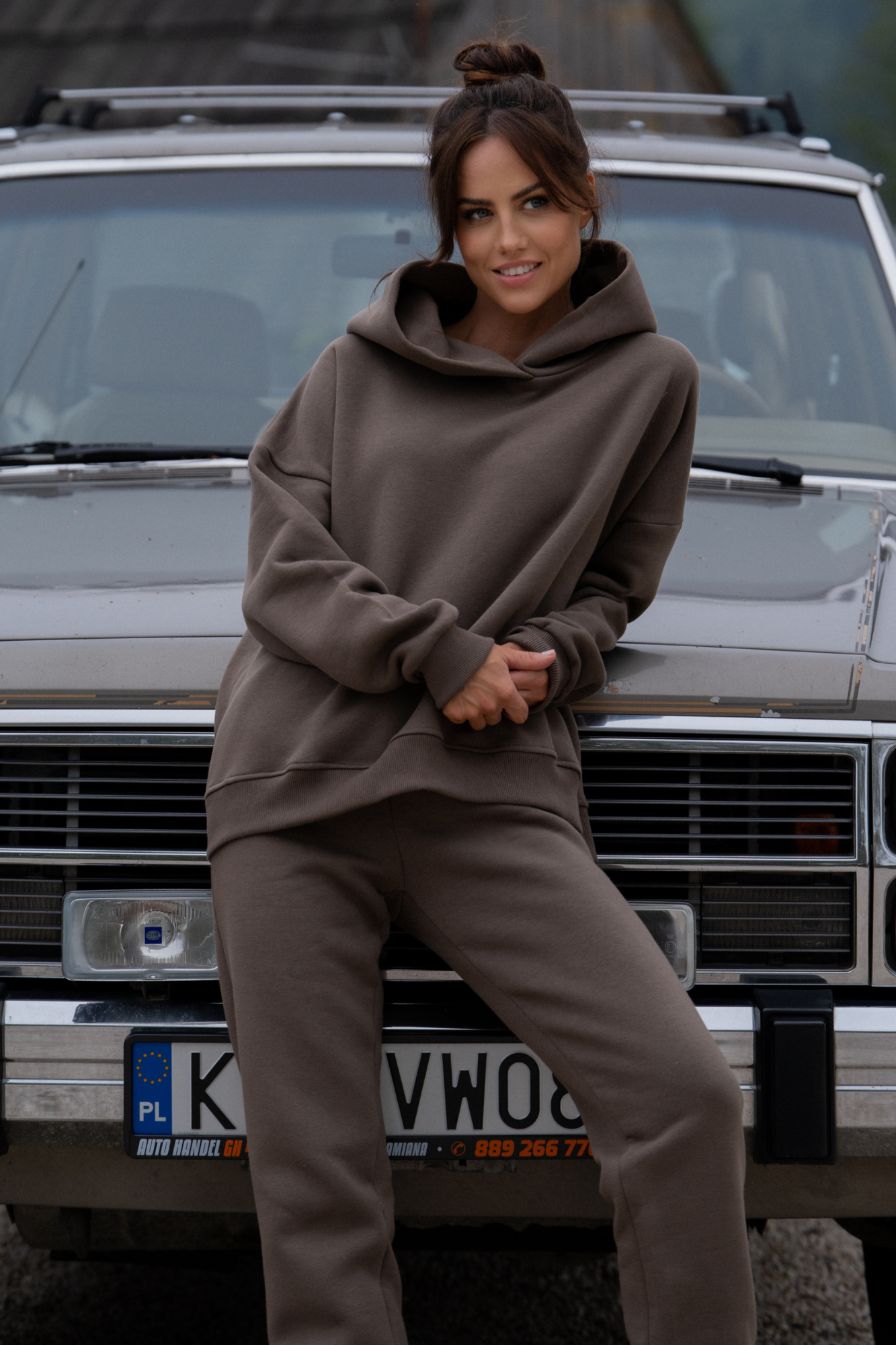 Lisa Kakao- komplet dresowy miś