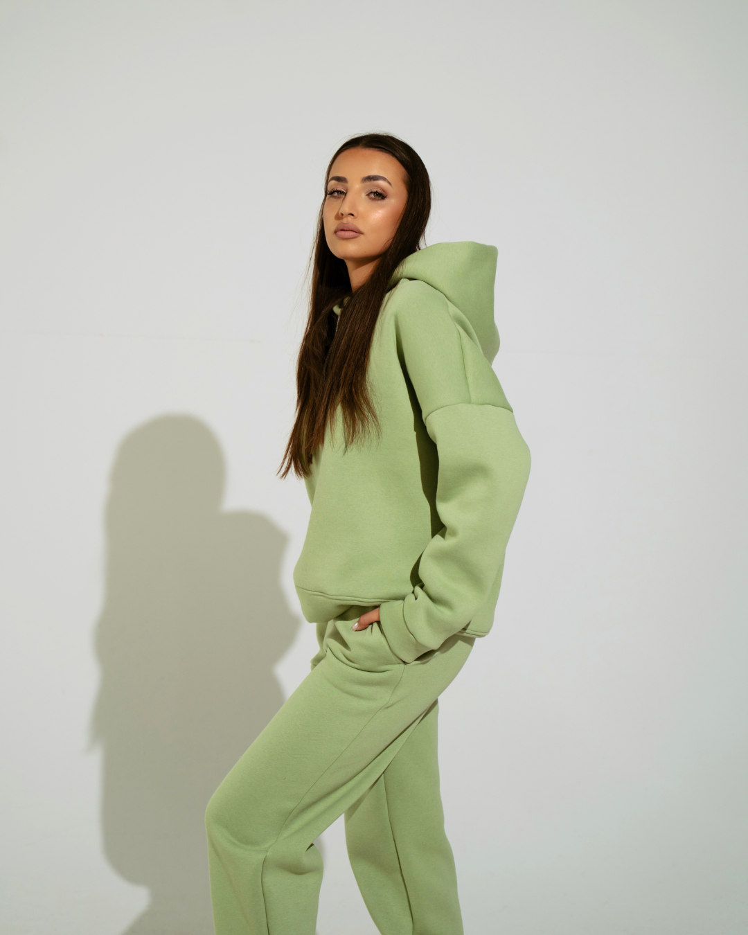 KOMPLET DRESOWY LISA PISTACHIO