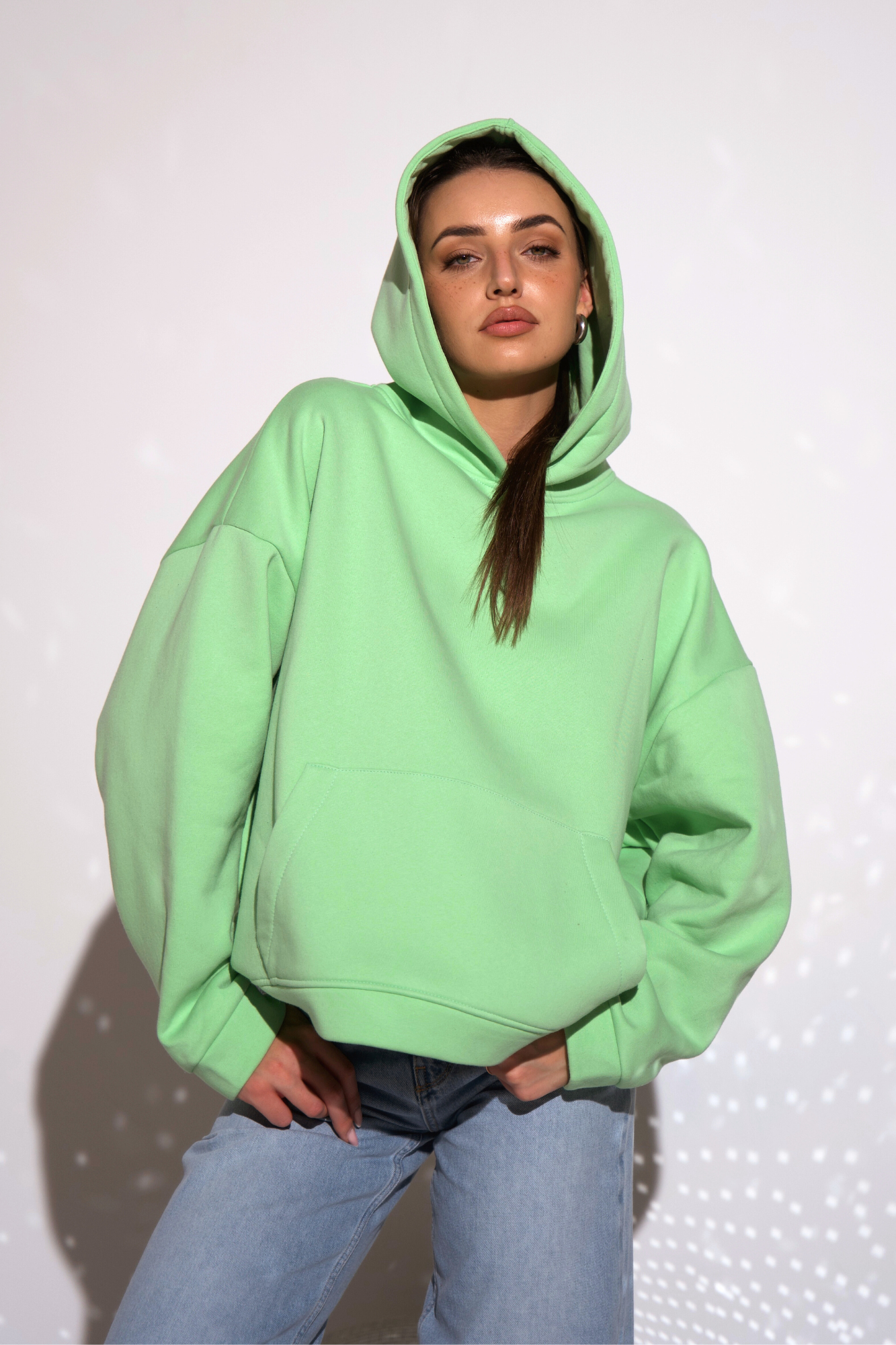 Bluza Loud Quiet Zielona Pastel