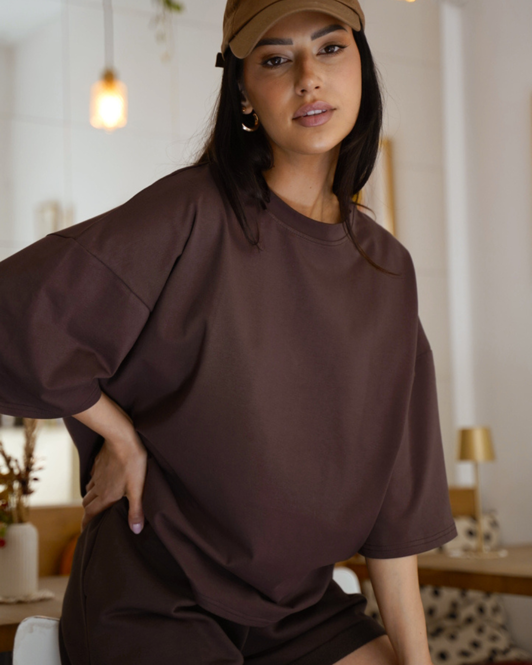 T-Shirt Stay Fabulous Brown