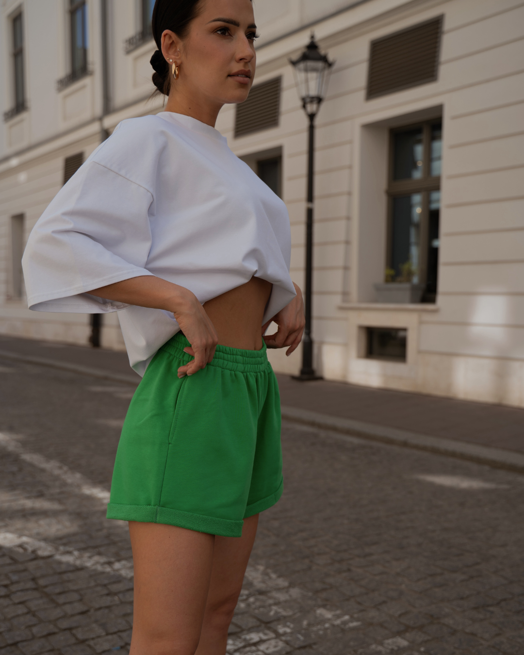 Komplet dresowy Bomber Urban Green