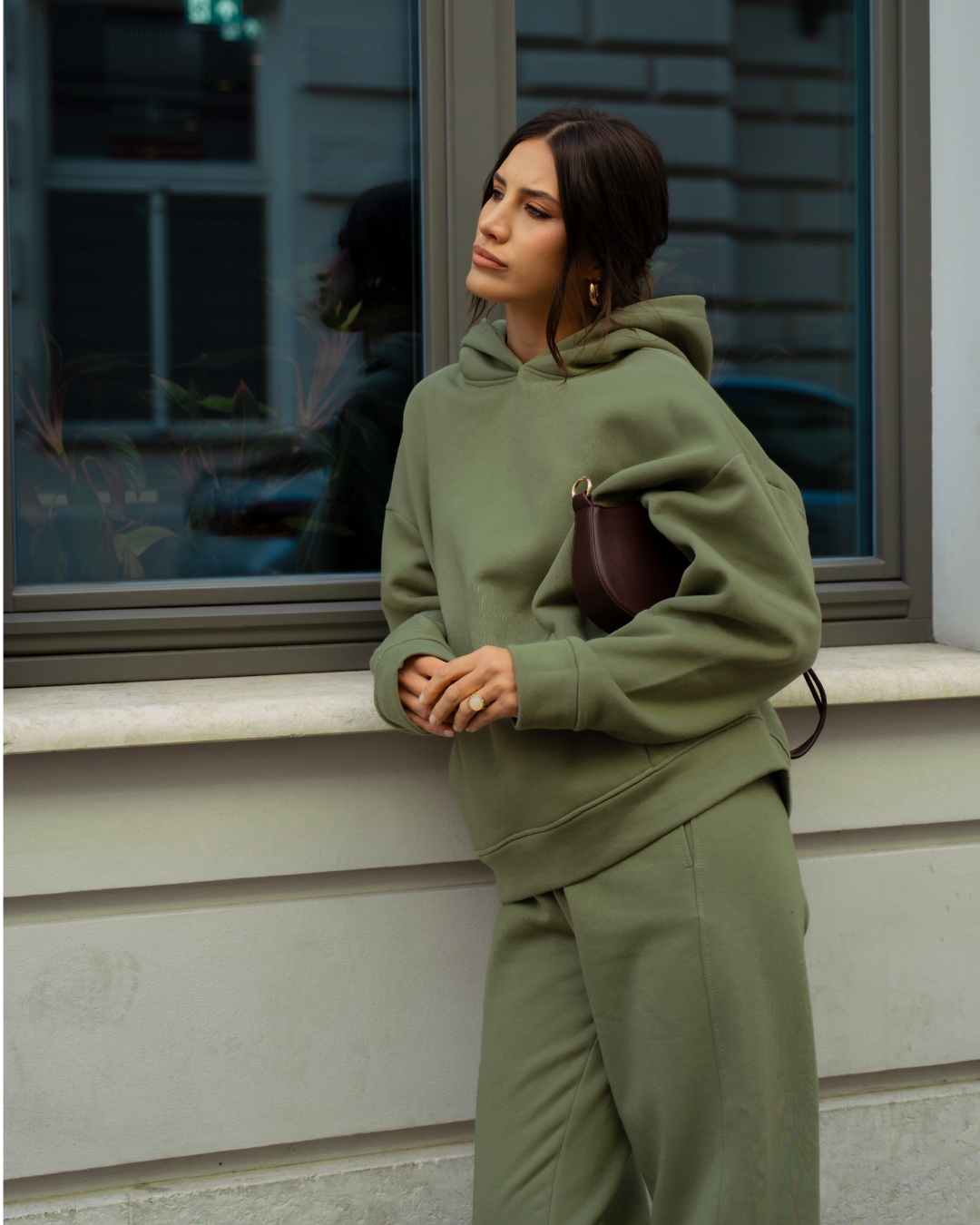 Broadway Olive komplet dresowy Premium