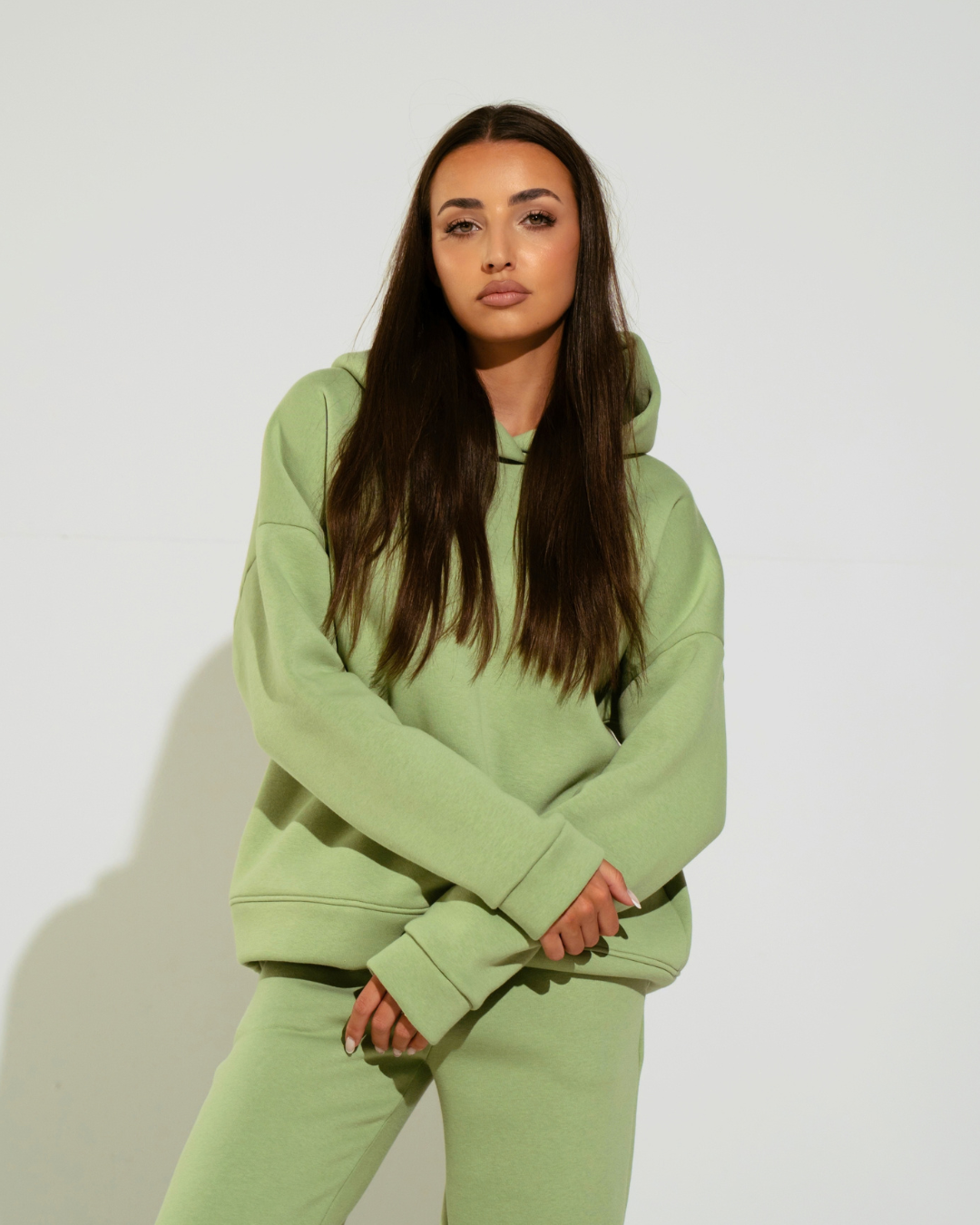 KOMPLET DRESOWY LISA PISTACHIO