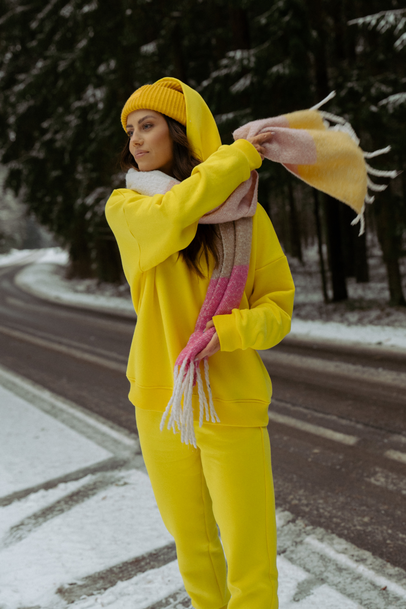 Komplet dresowy Lisa Yellow