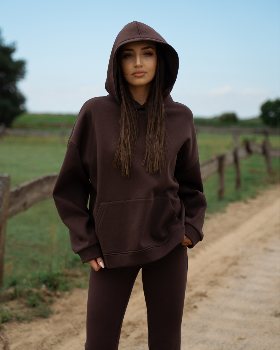 BLUZA BROADWAY TEXAS BROWN