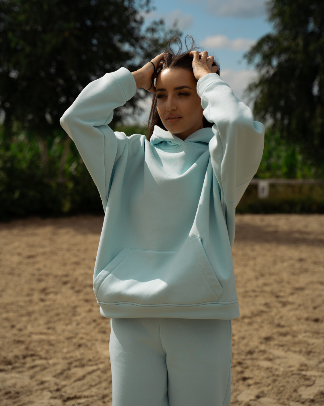KOMPLET BROADWAY BABY BLUE TEXAS