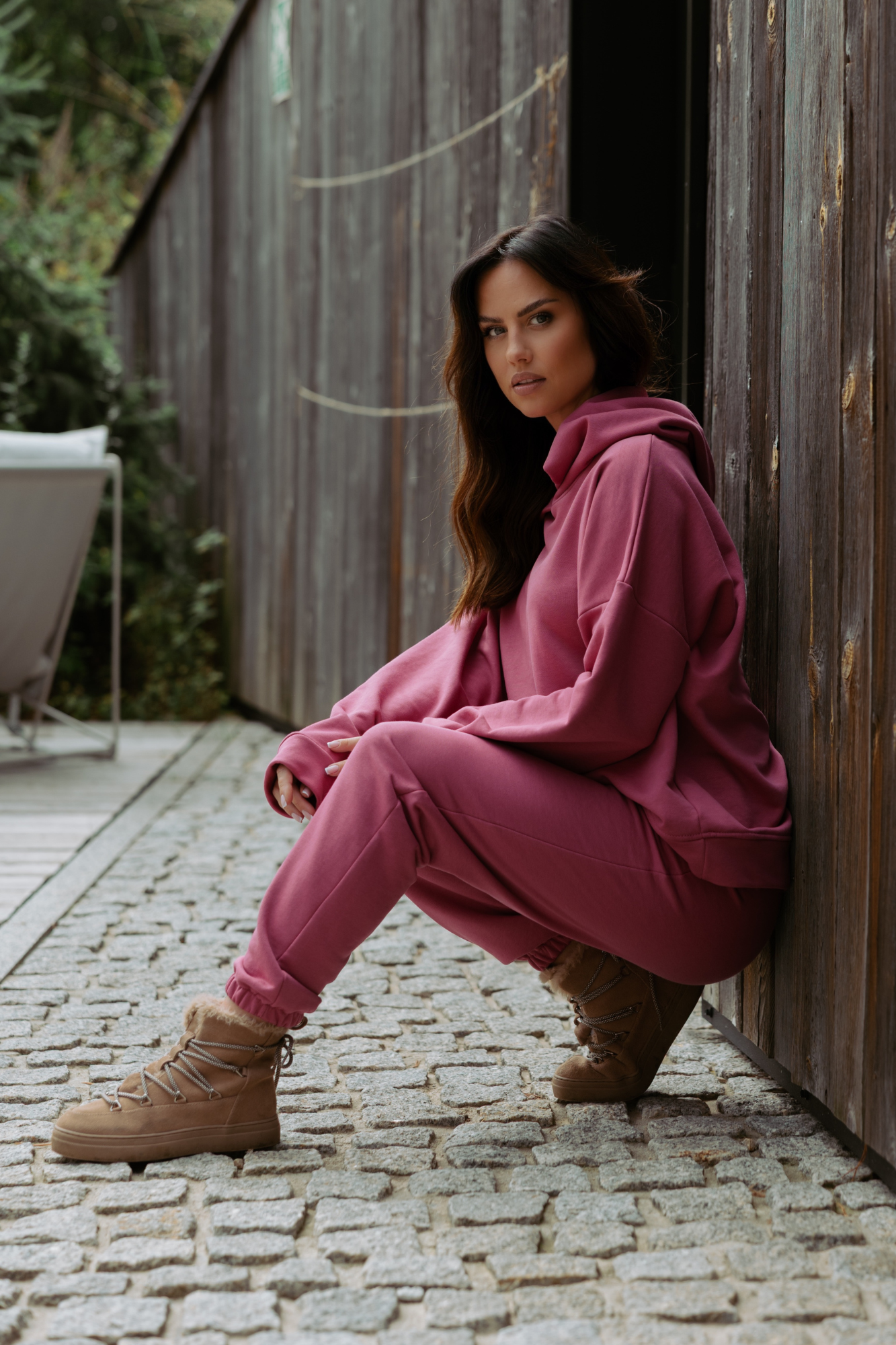 Komplet dresowy Lisa Retro Pink