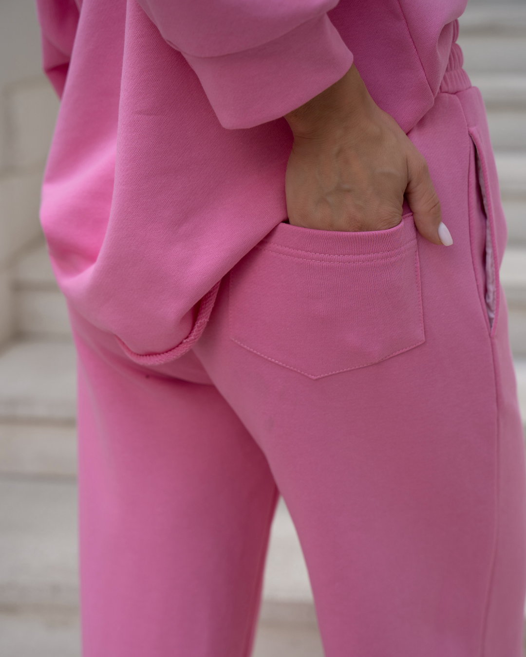 Komplet dresowy Alessa Pink